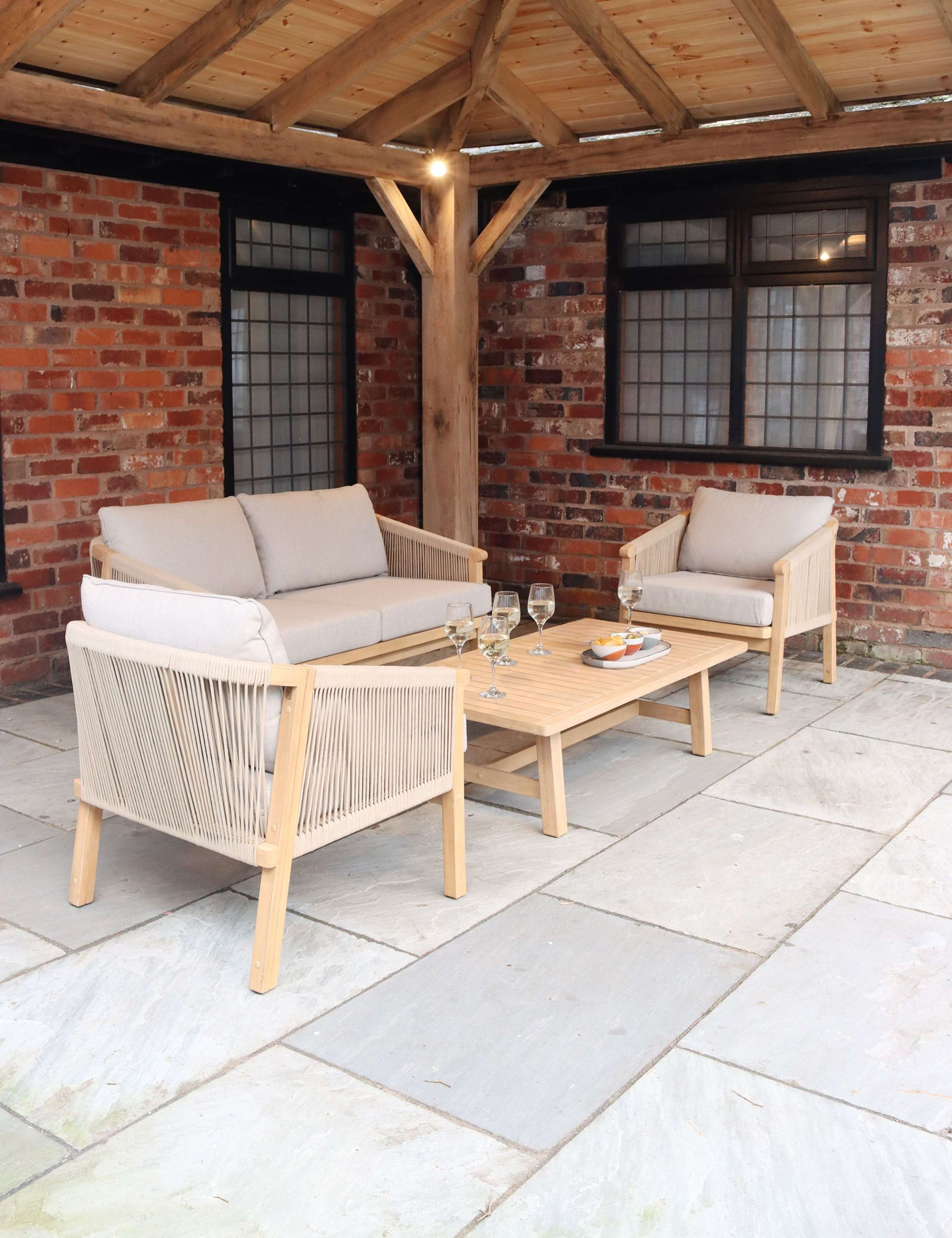 Roma 4 Seater Lounge Set 3 of 7