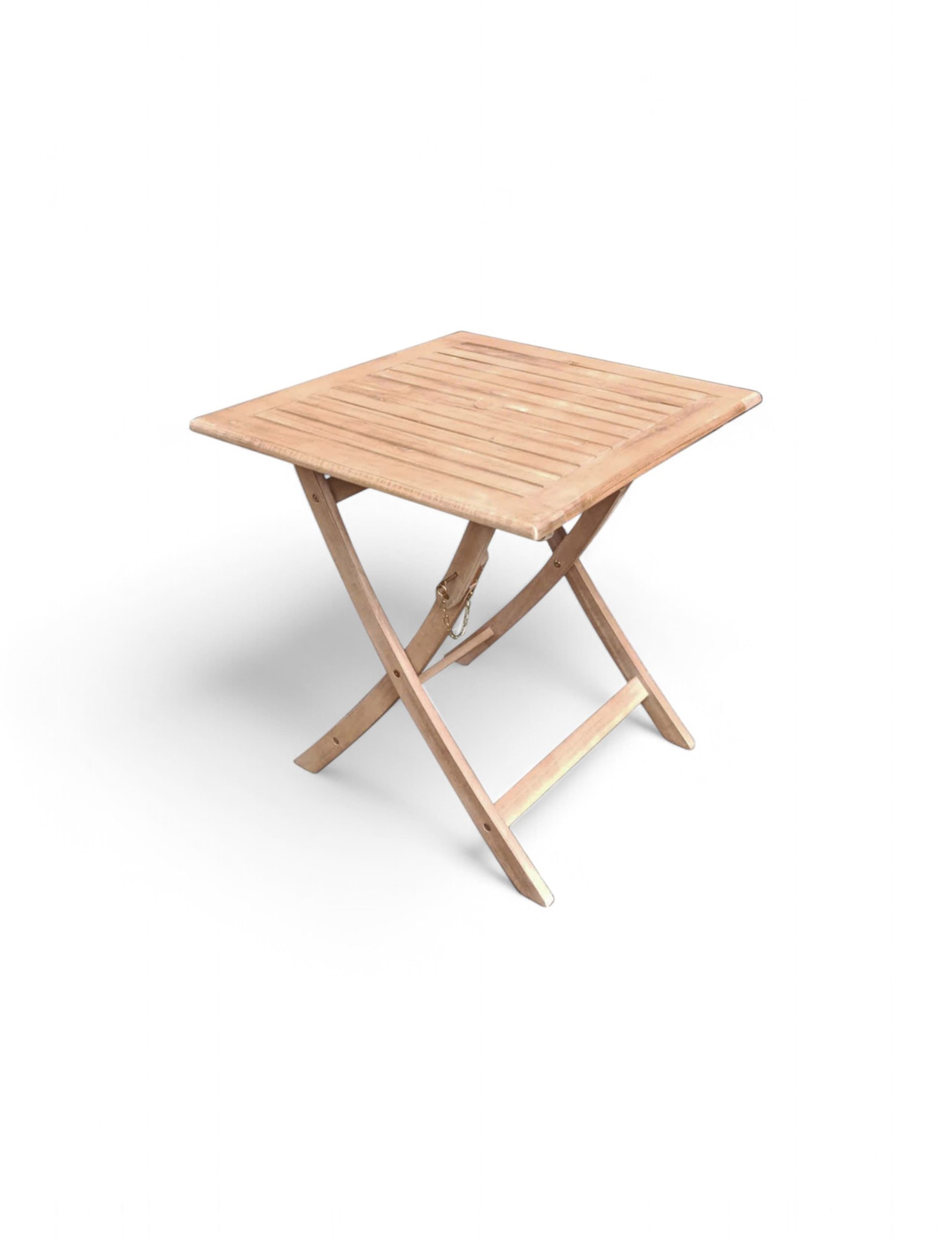 London 2 Seater Rope Bistro Folding Set 4 of 4