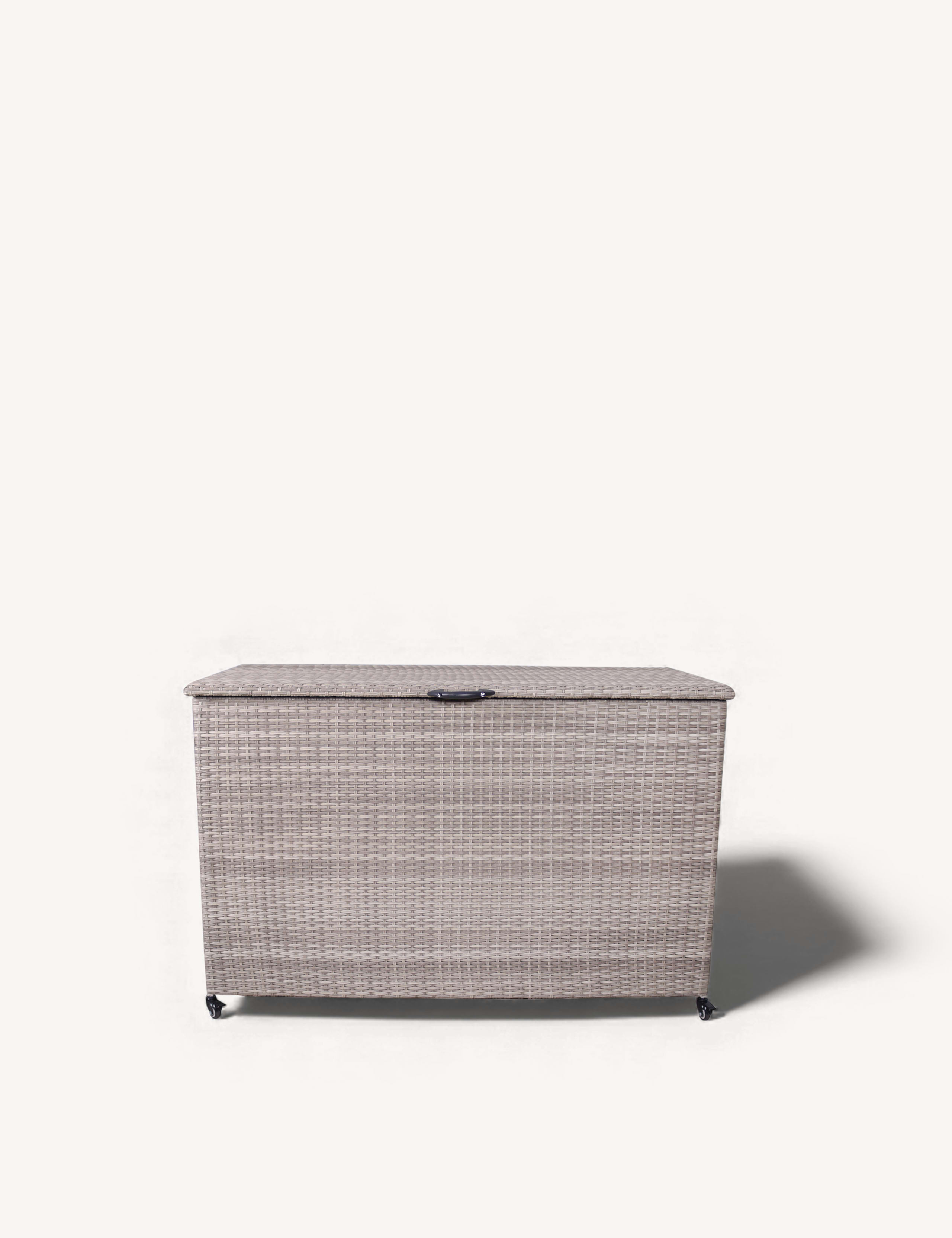Rattan Outdoor Cushion Storage Box 645L 2 of 9