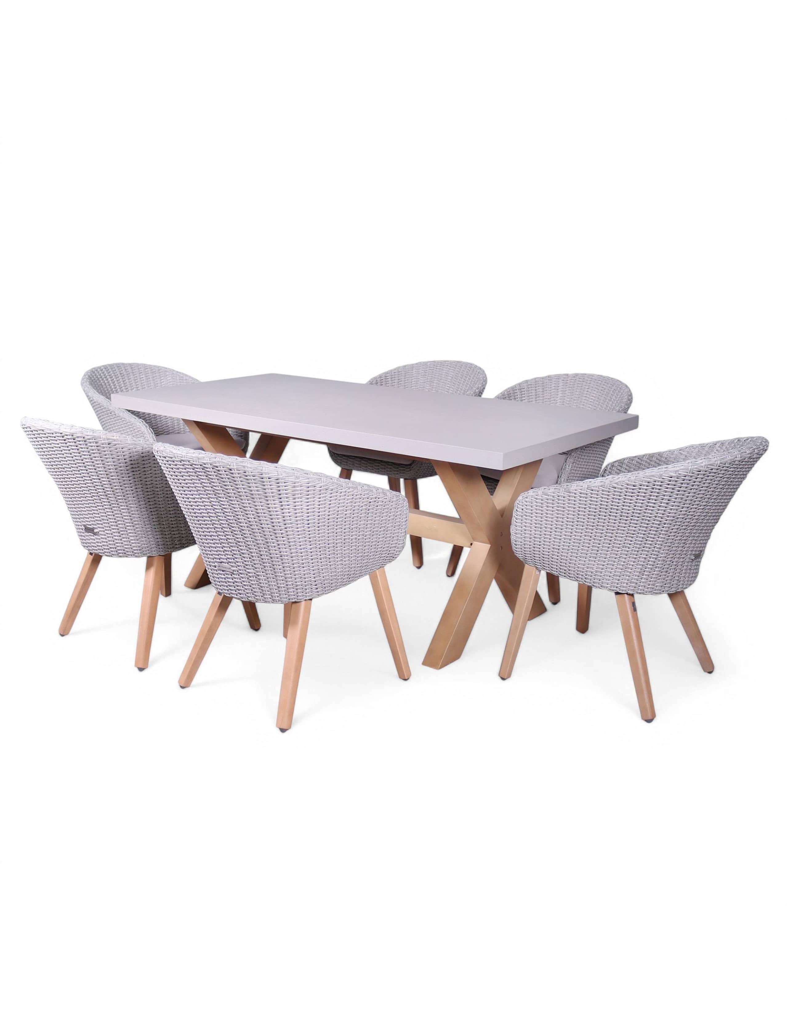 Luna 6 Seater Dining Set 2 of 12