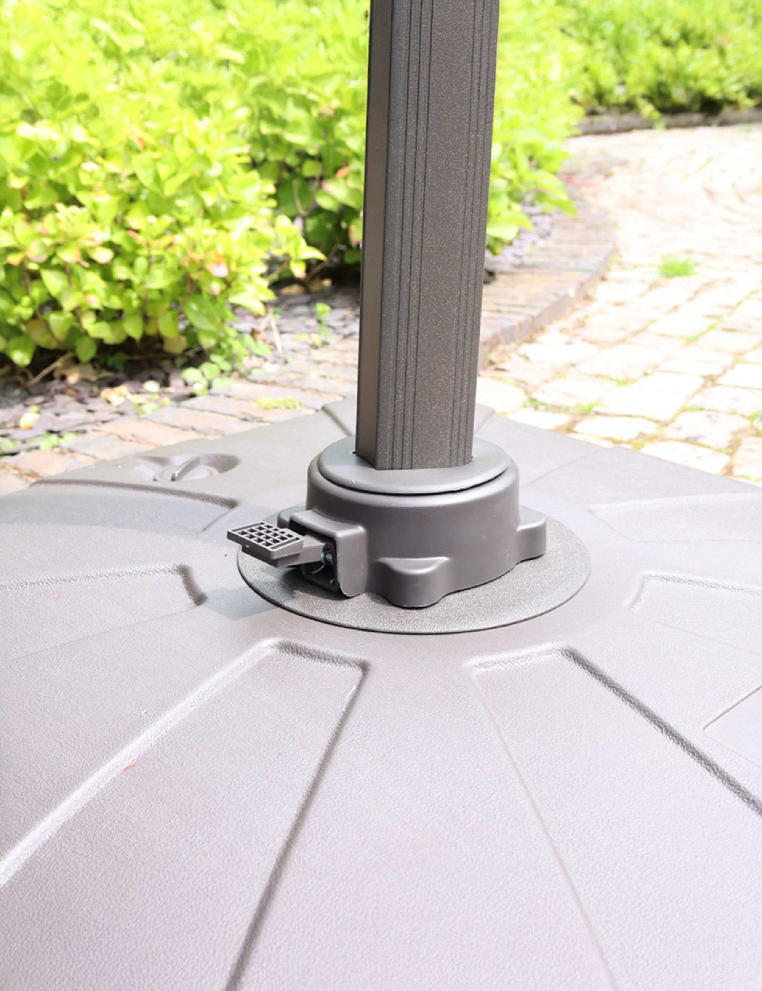 Square Parasol with Base 8 of 9
