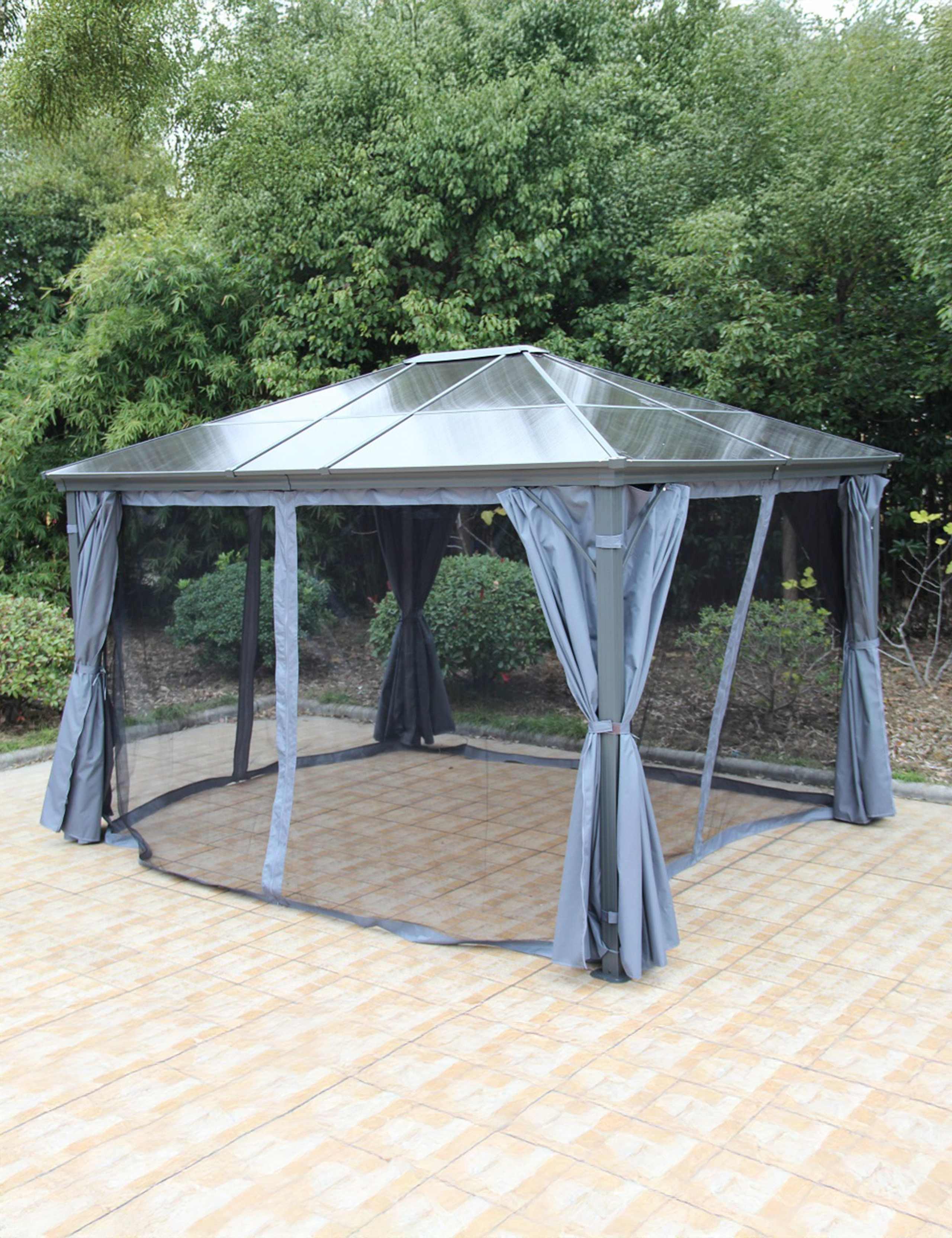 Lugano 3m x 3.6m Rectangle Gazebo 2 of 7
