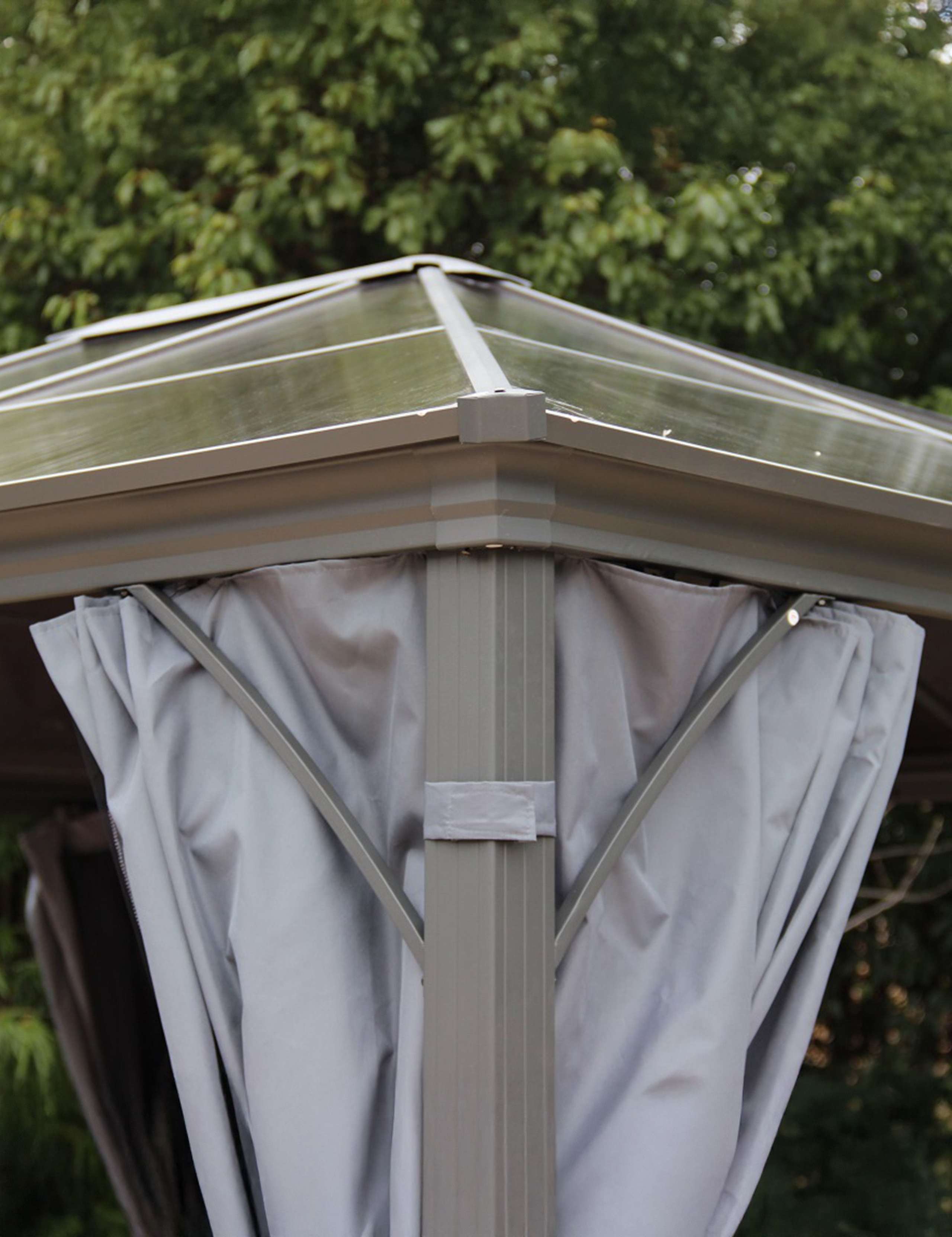 Lugano 3m x 3.6m Rectangle Gazebo 3 of 7