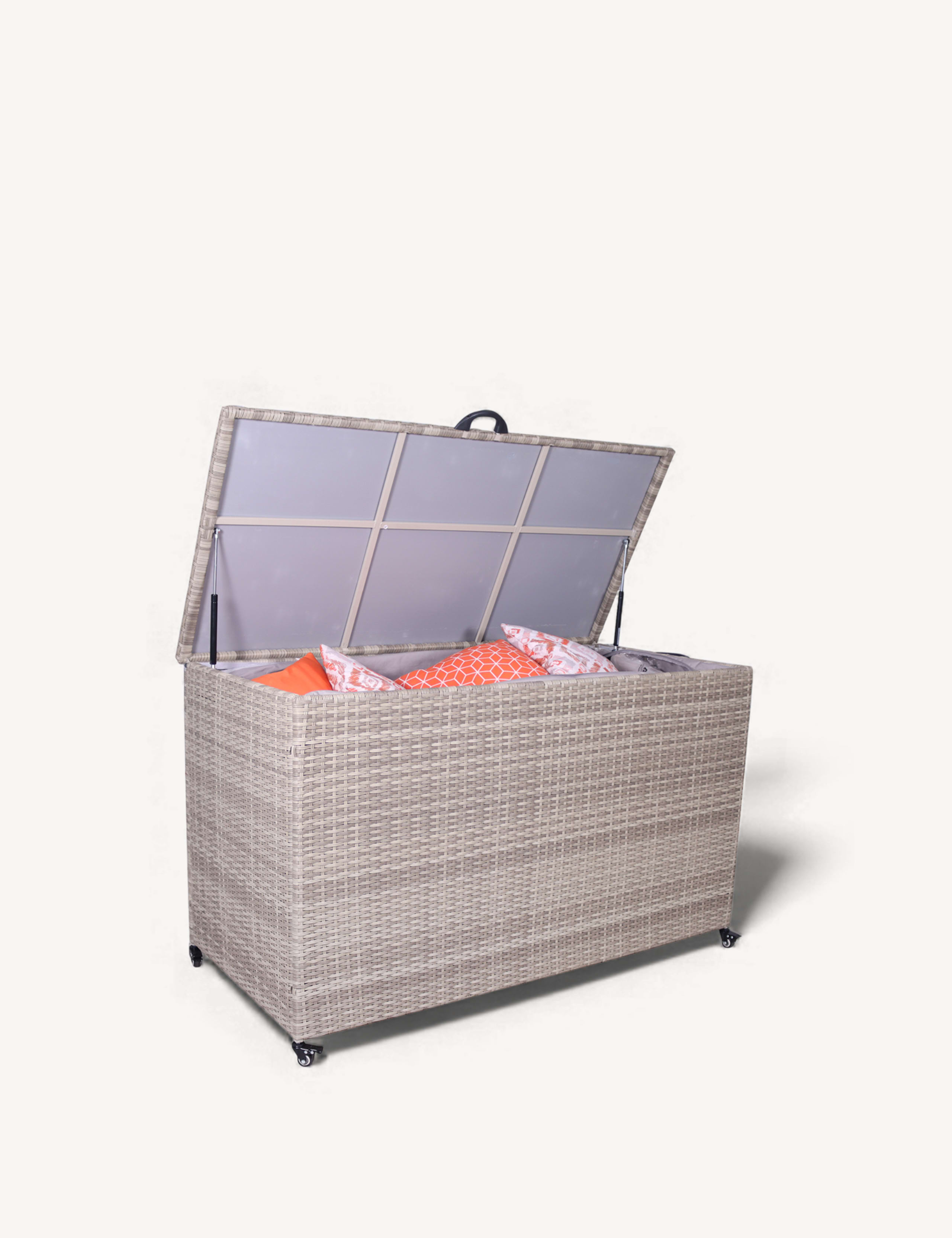 Rattan Outdoor Cushion Storage Box 826L 6 of 10
