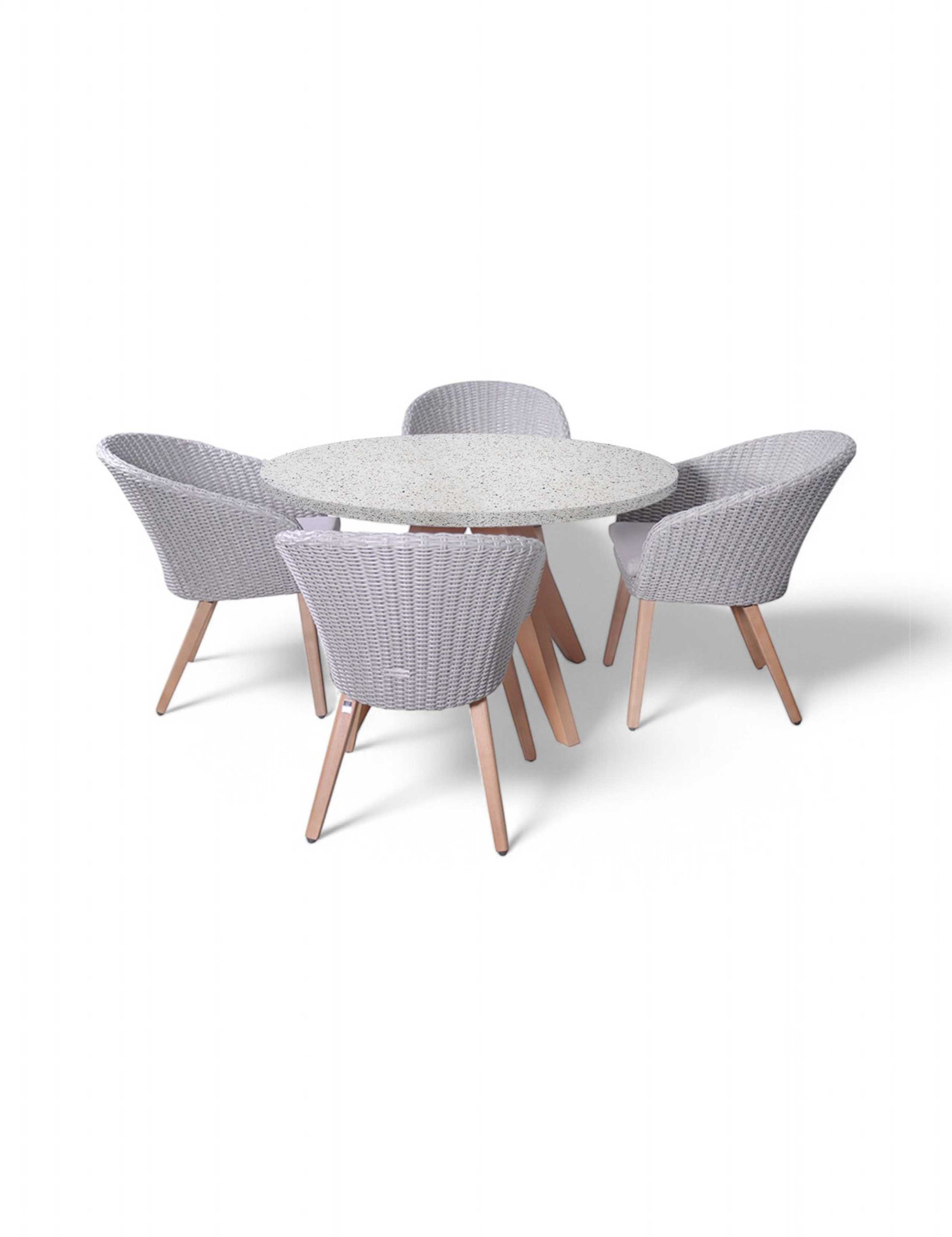 Astral 4 Seater Dining Set 2 of 8