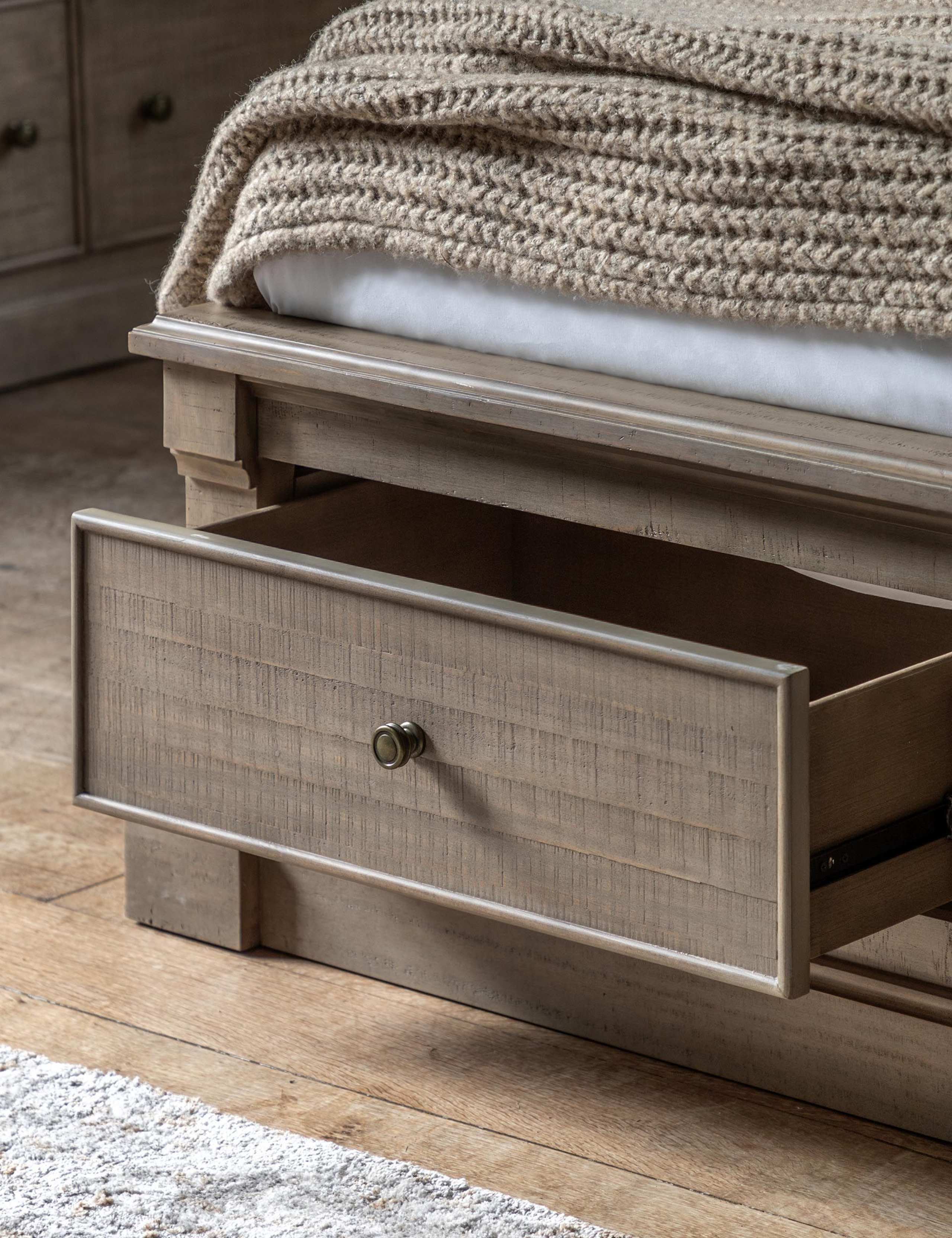 Vancouver 2 Drawer 5' Storage Bed 7 of 10