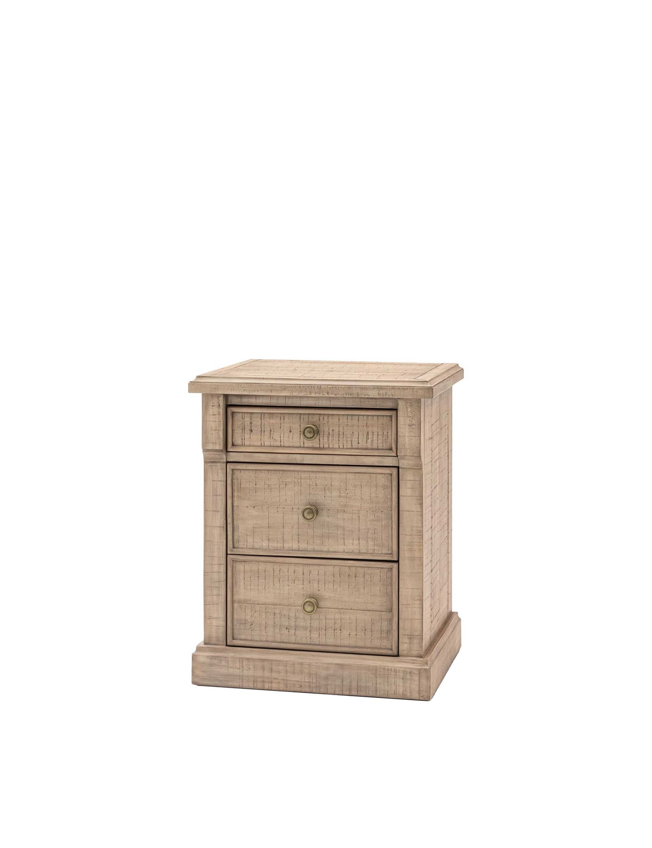 Vancouver 3 Drawer Bedside Table 3 of 10