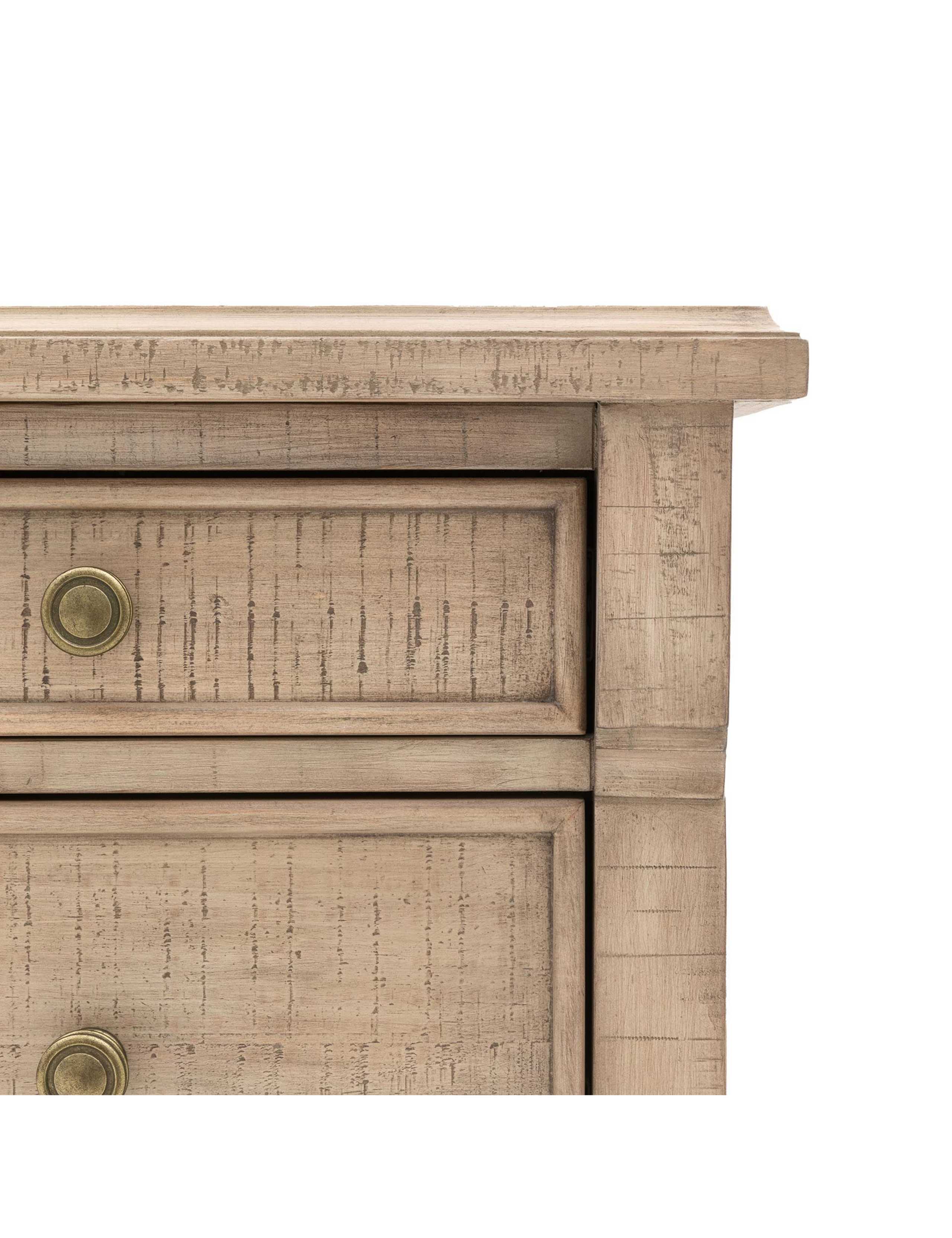 Vancouver 3 Drawer Bedside Table 6 of 10