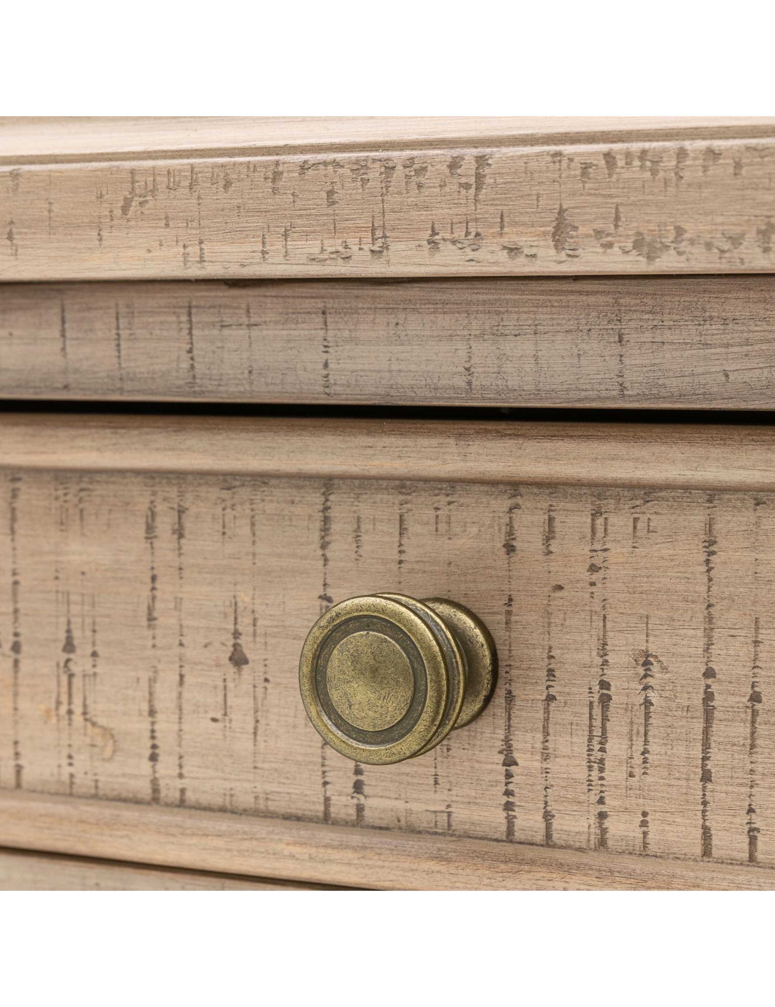 Vancouver 3 Drawer Bedside Table 7 of 10