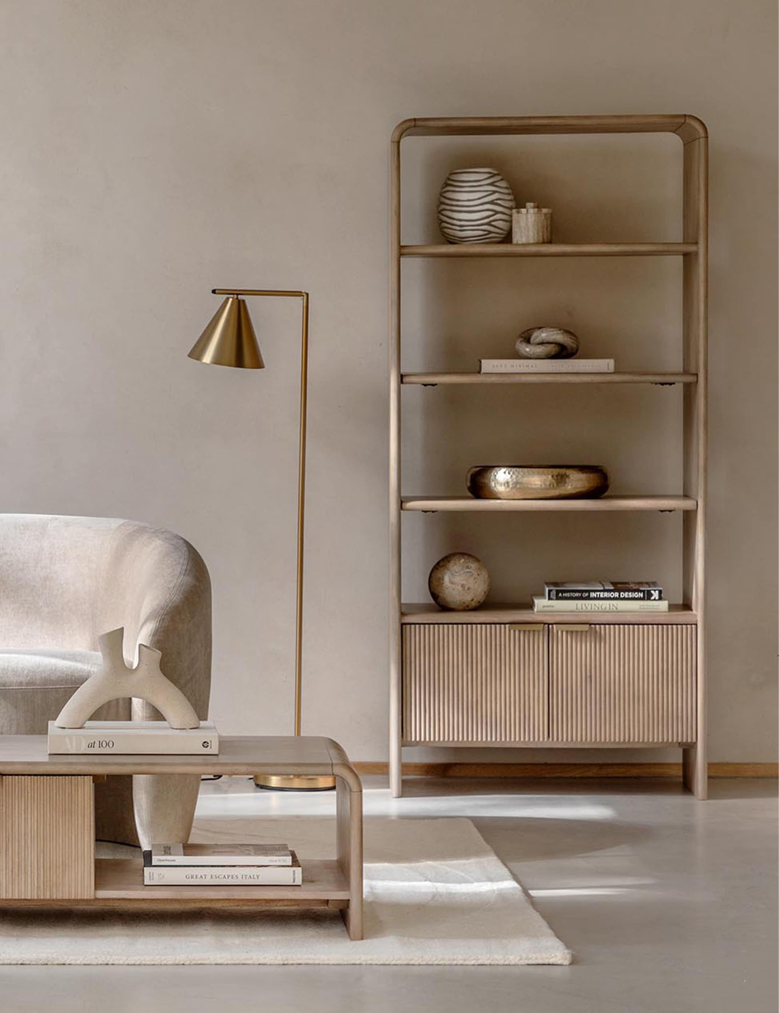 Colona Open Display Cabinet 1 of 11