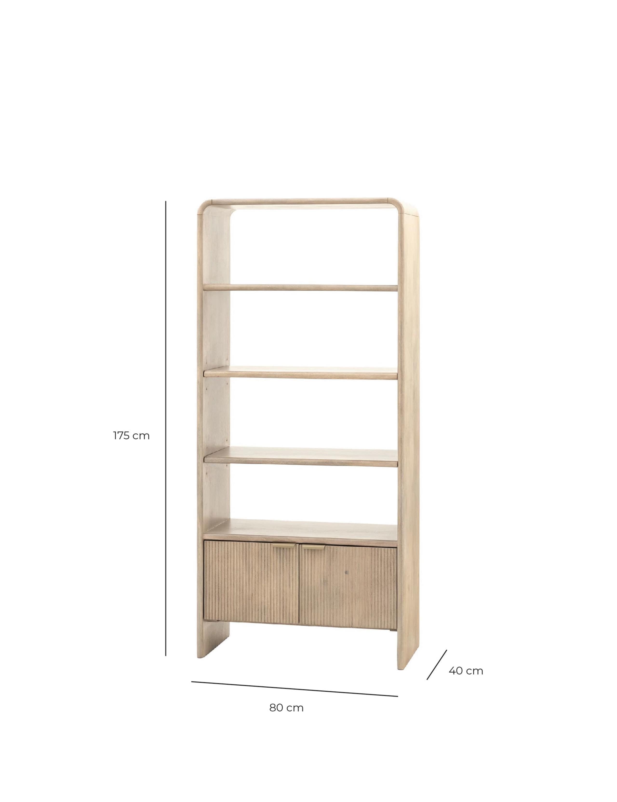 Colona Open Display Cabinet 11 of 11
