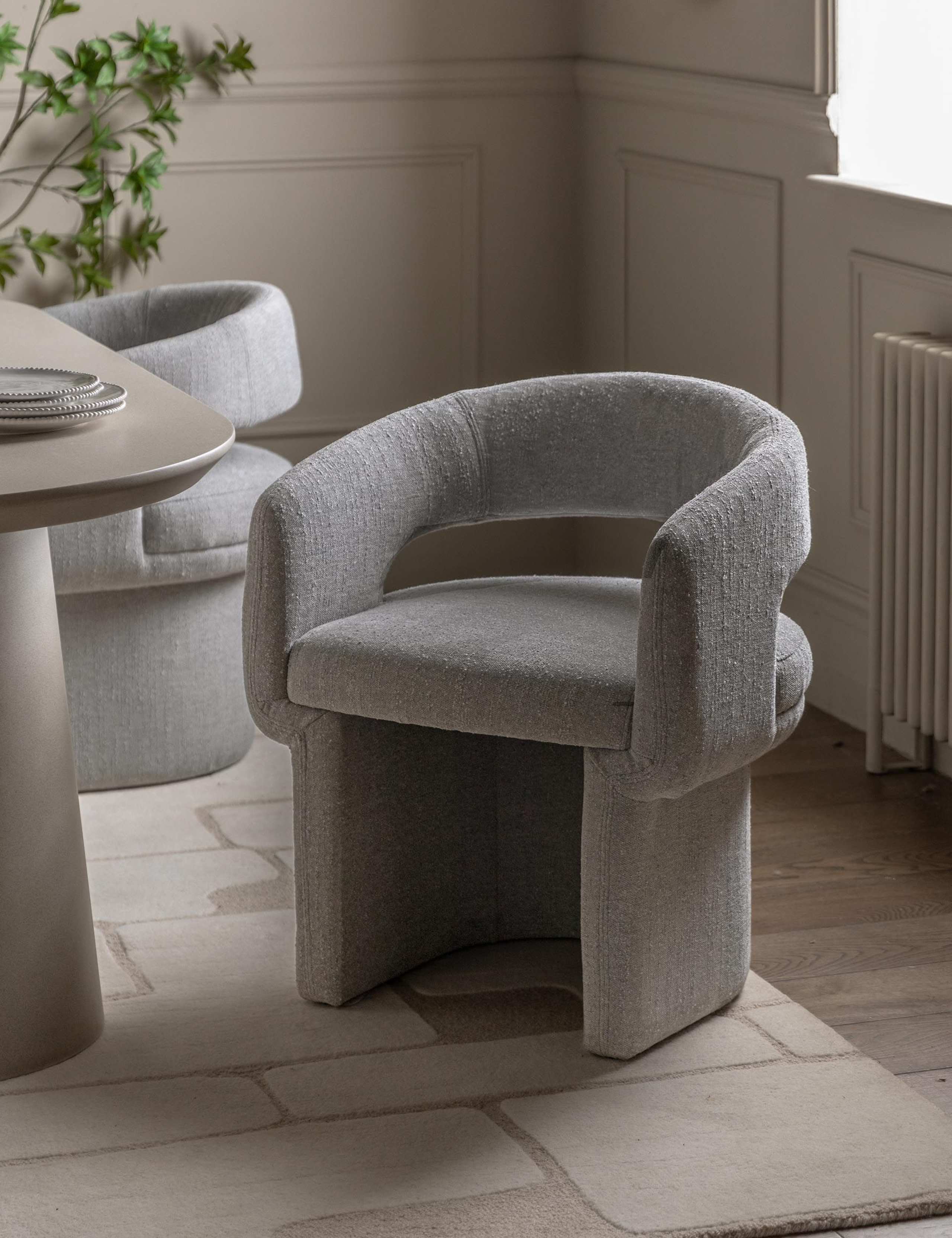 Sloane Fabric Dining Chair 1 of 10