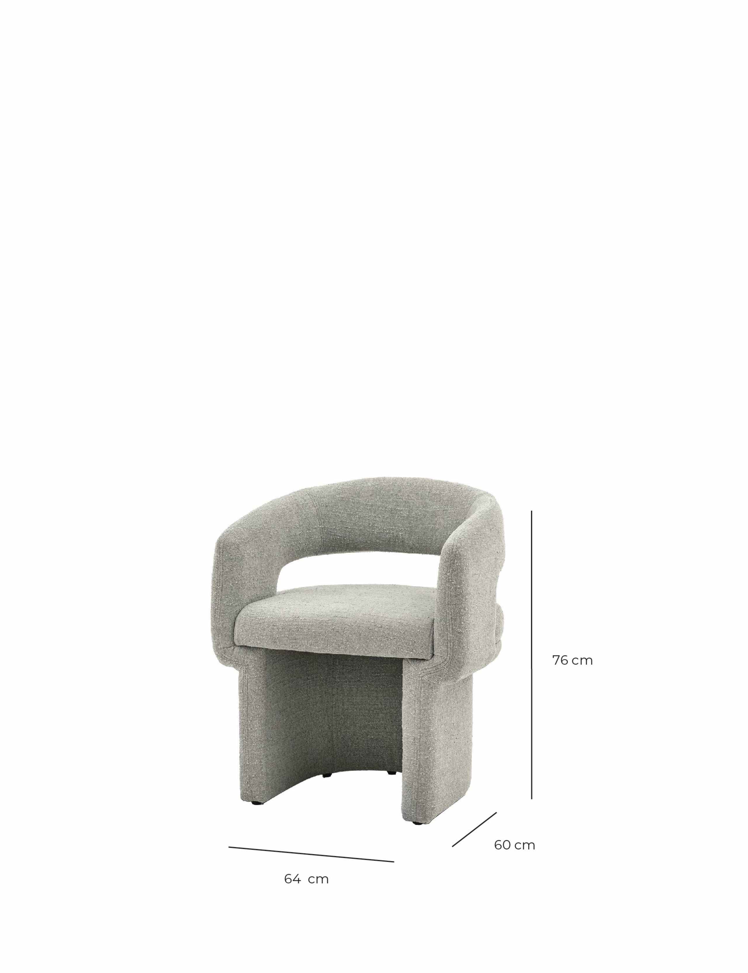 Sloane Fabric Dining Chair 4 of 10