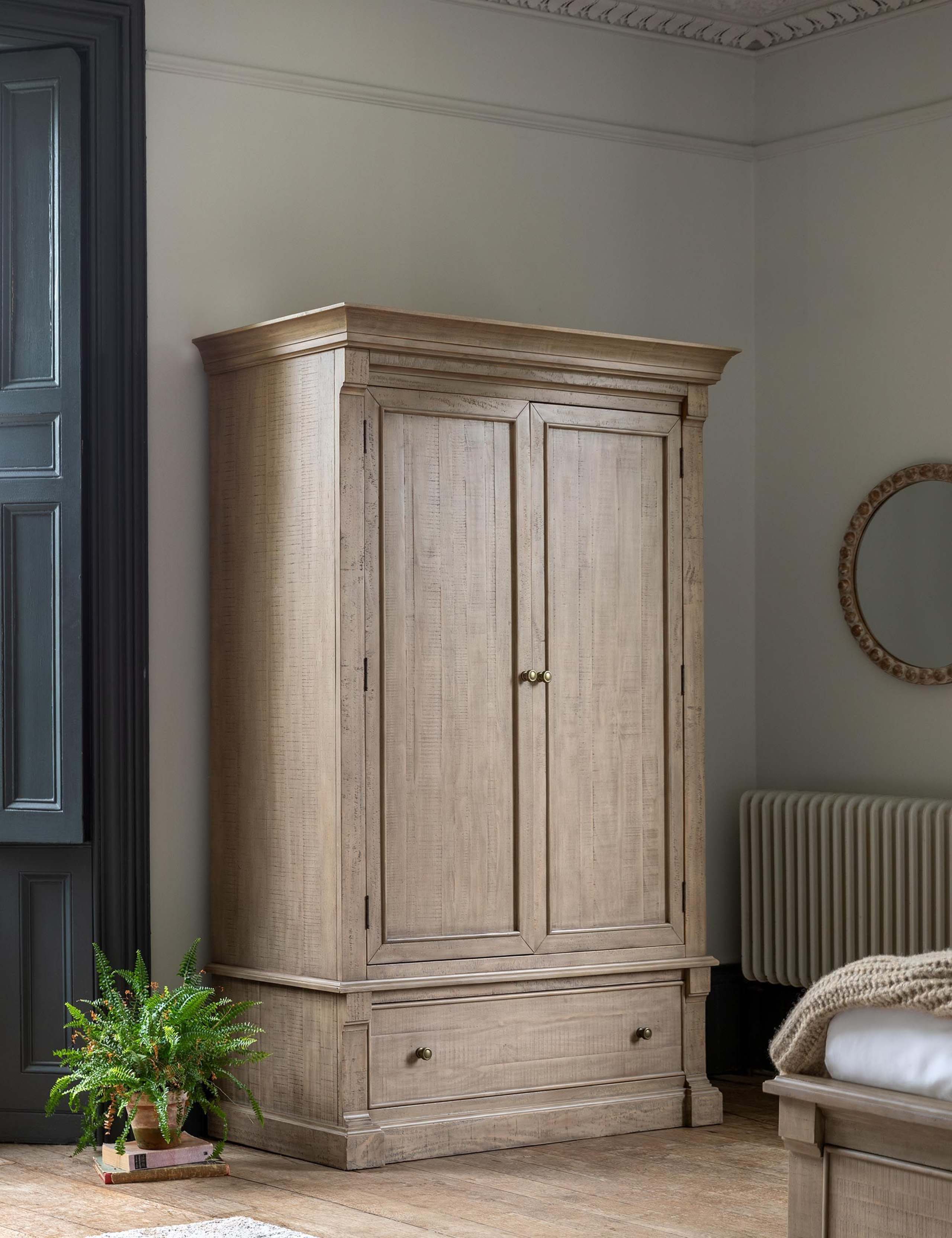 Vancouver 1 Drawer Double Wardrobe 1 of 11