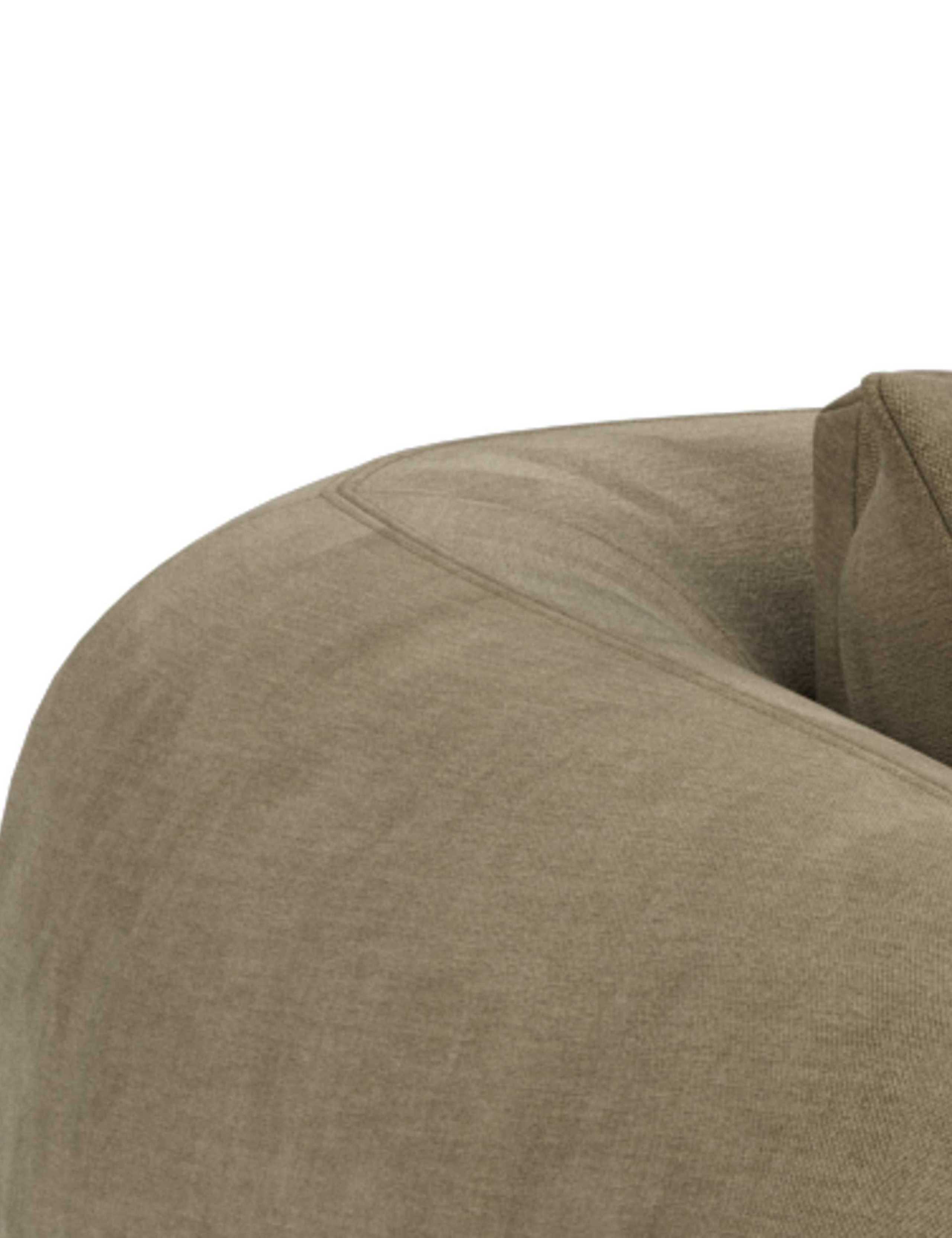 Cocoon Chenille Swivel Snuggle Chair 6 of 6