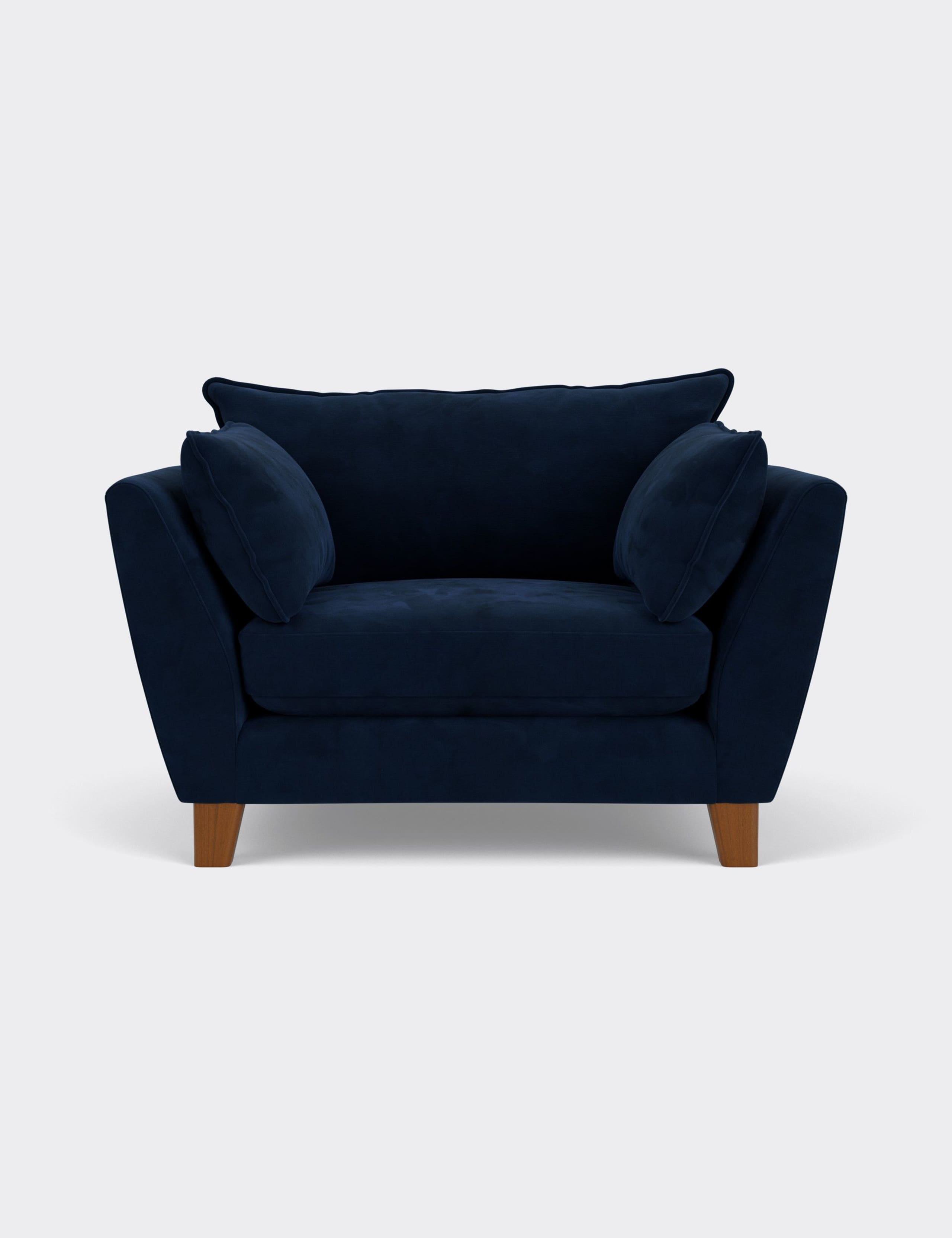 Irving Chenille Snuggle Chair 2 of 4