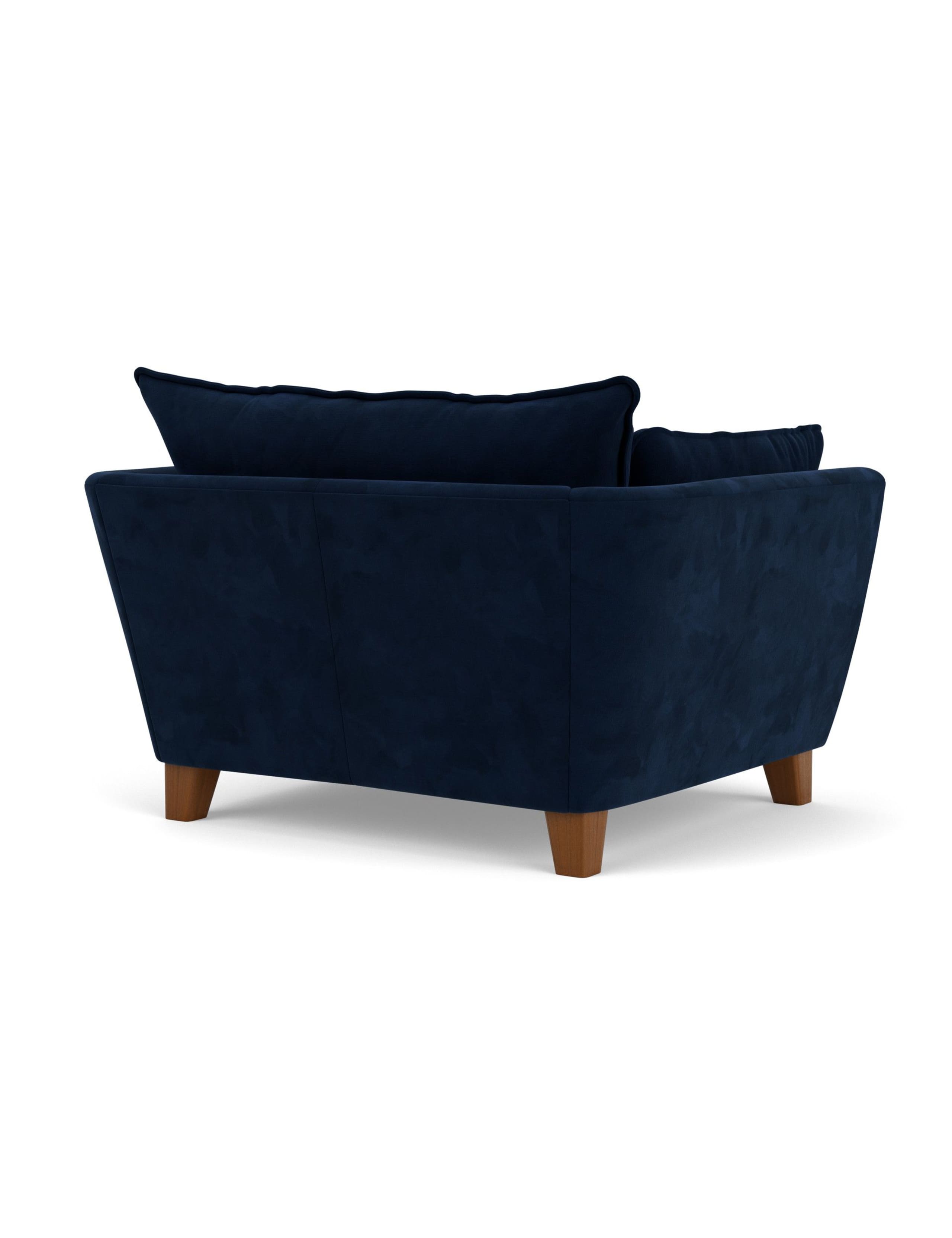 Irving Chenille Snuggle Chair 4 of 4