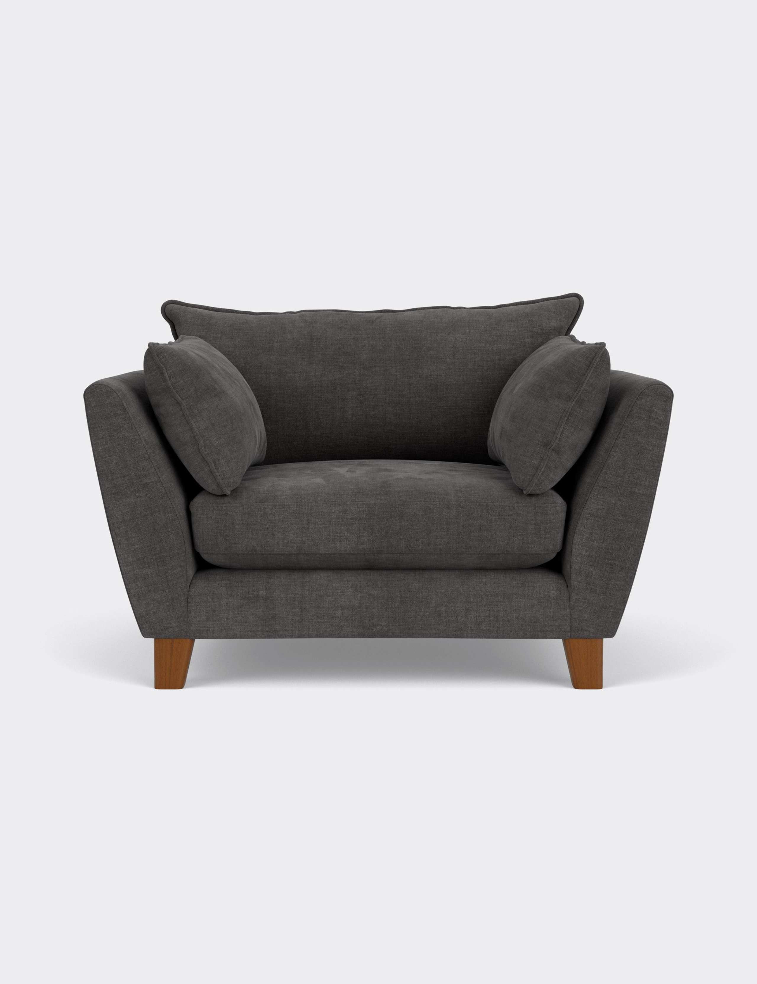 Irving Chenille Snuggle Chair 2 of 7