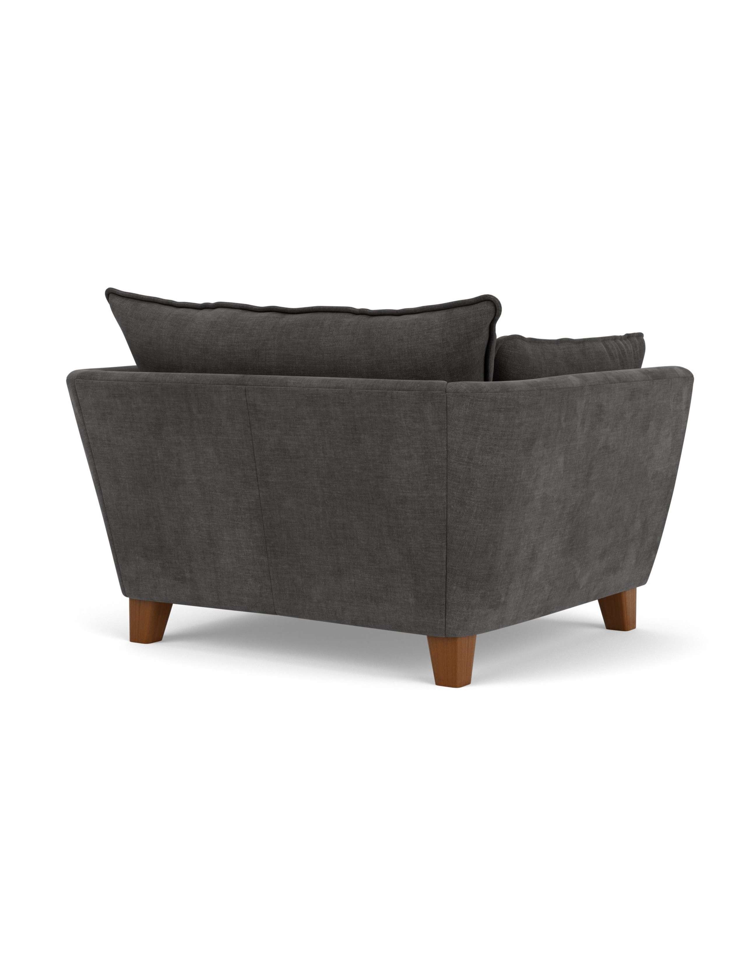 Irving Chenille Snuggle Chair 4 of 7