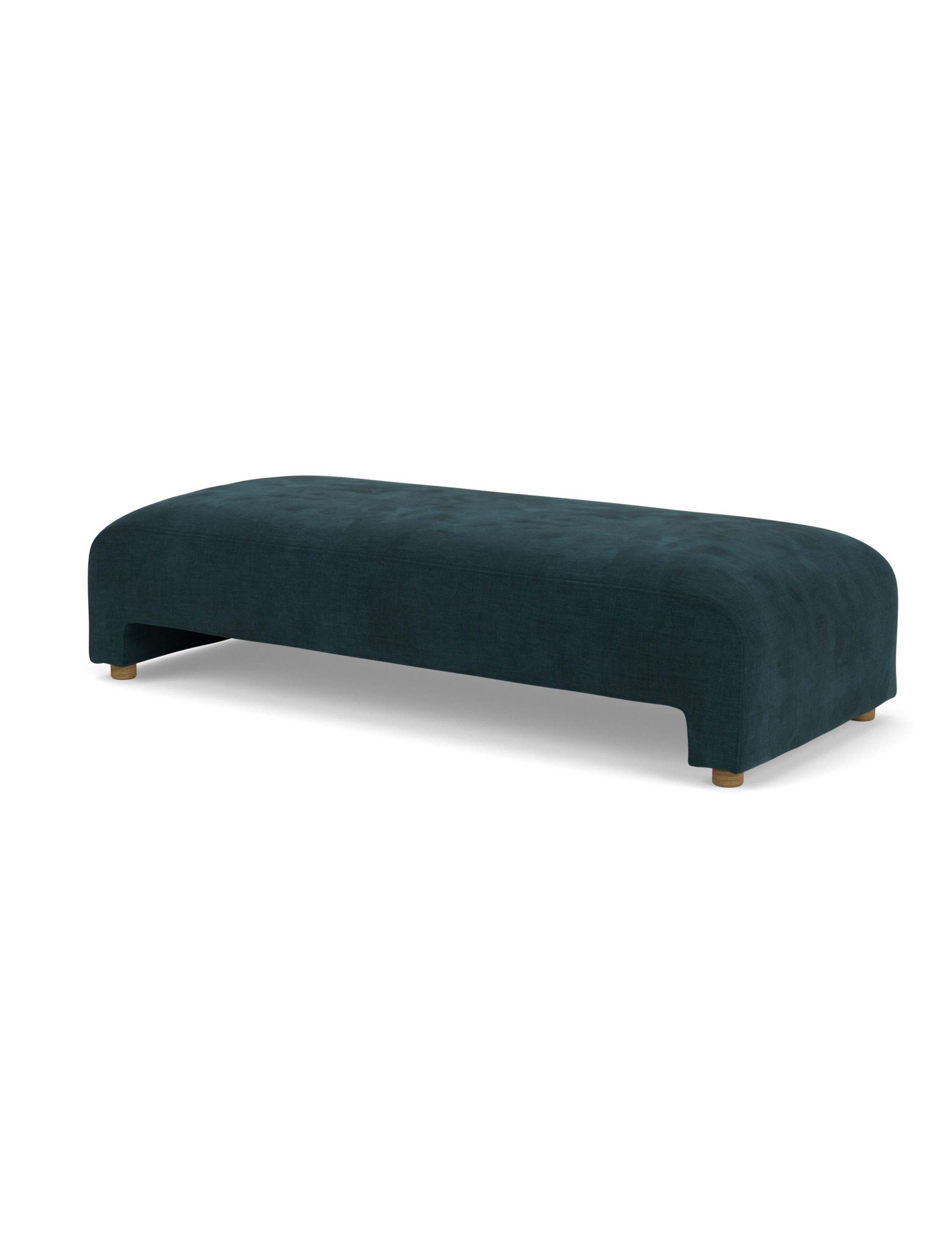 Orson Chenille Footstool 3 of 6