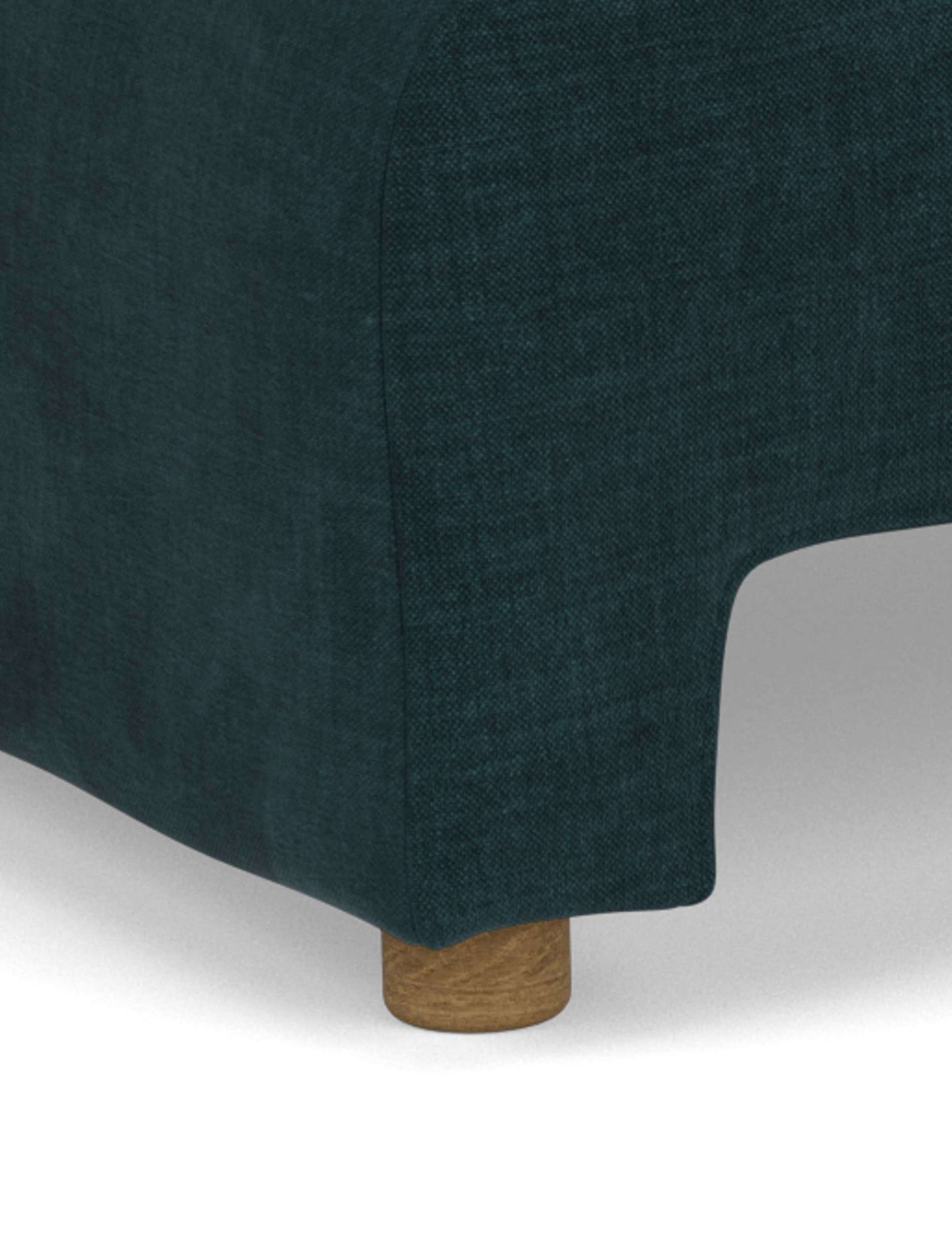 Orson Chenille Footstool 5 of 6