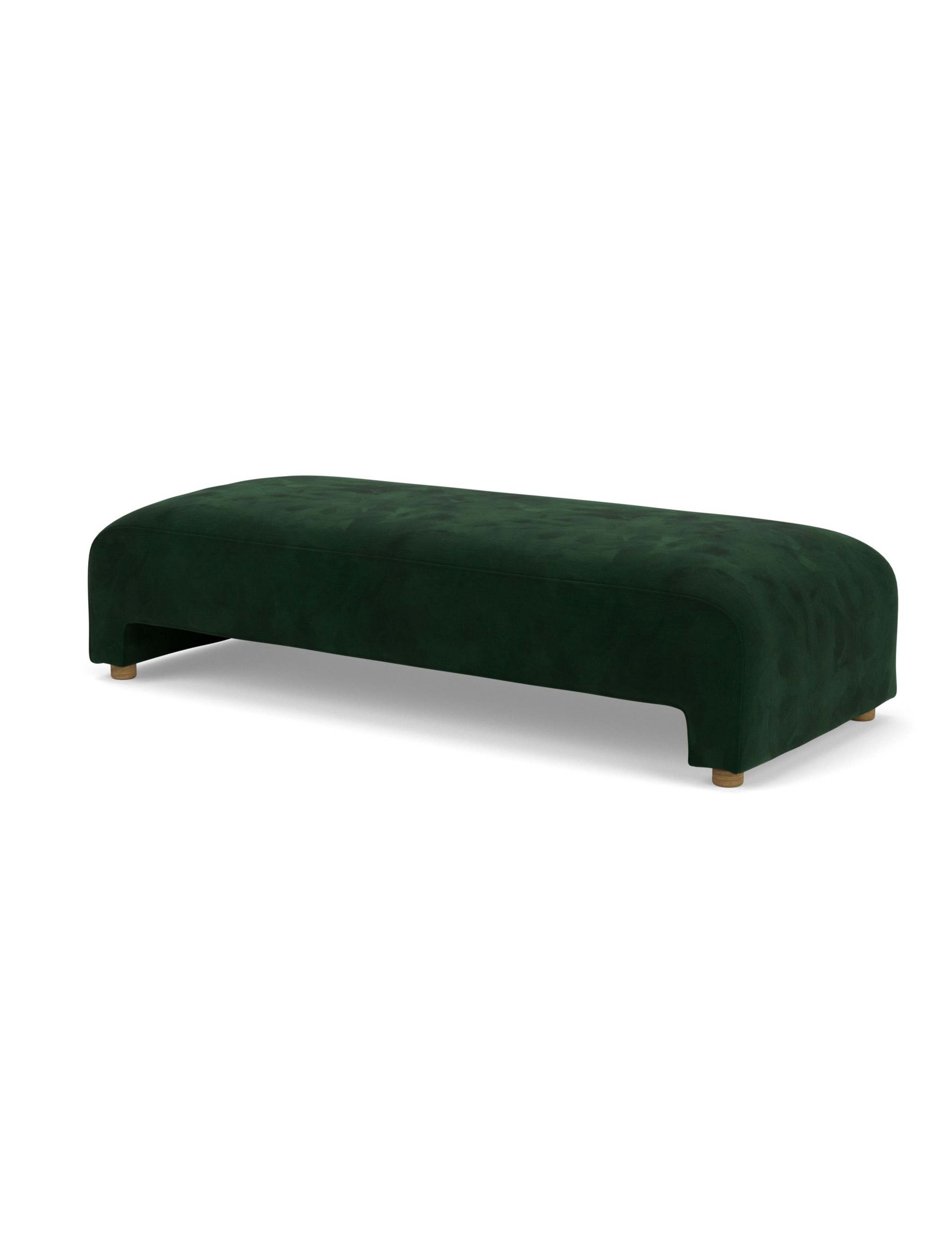 Orson Chenille Footstool 3 of 4