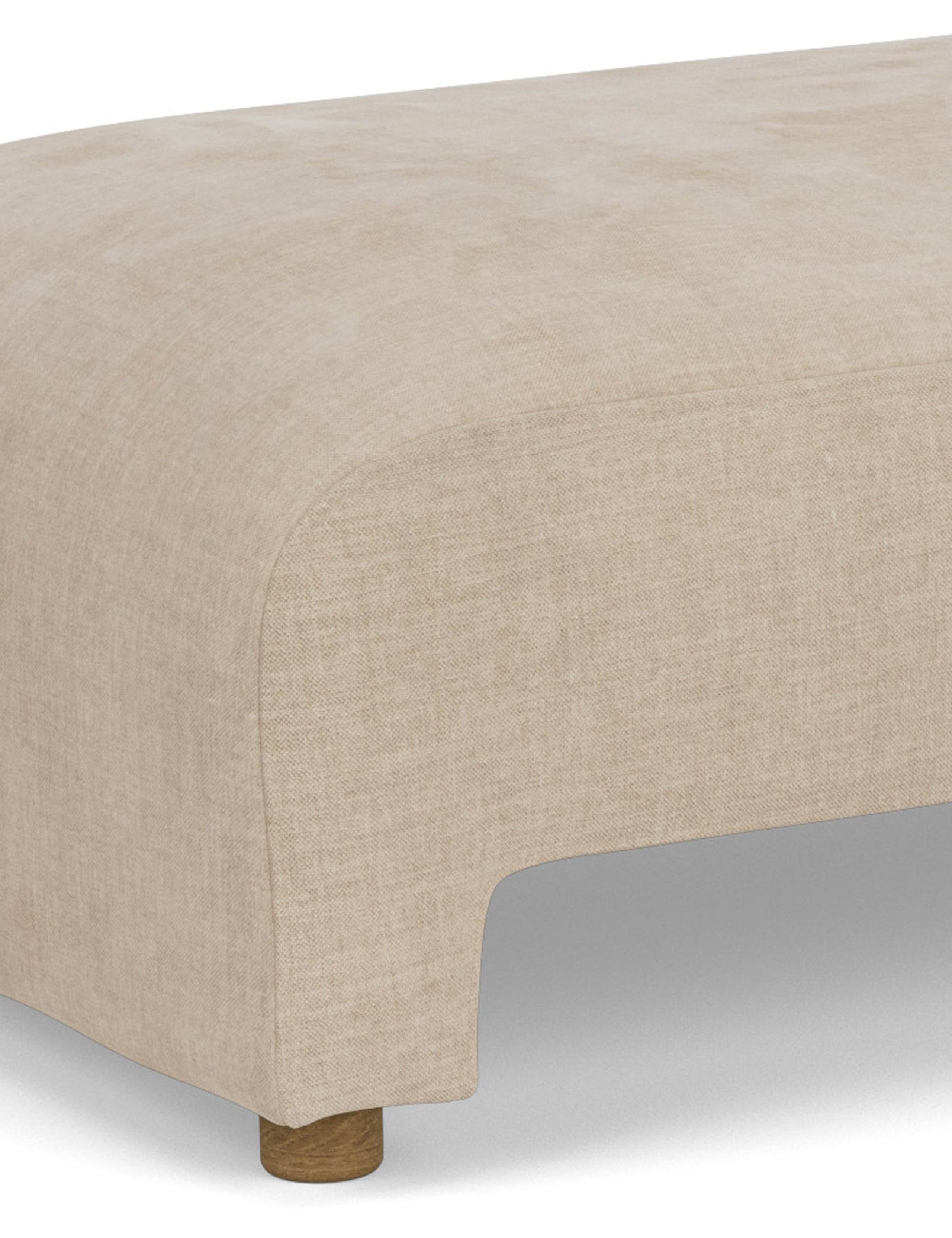 Orson Chenille Footstool 5 of 5