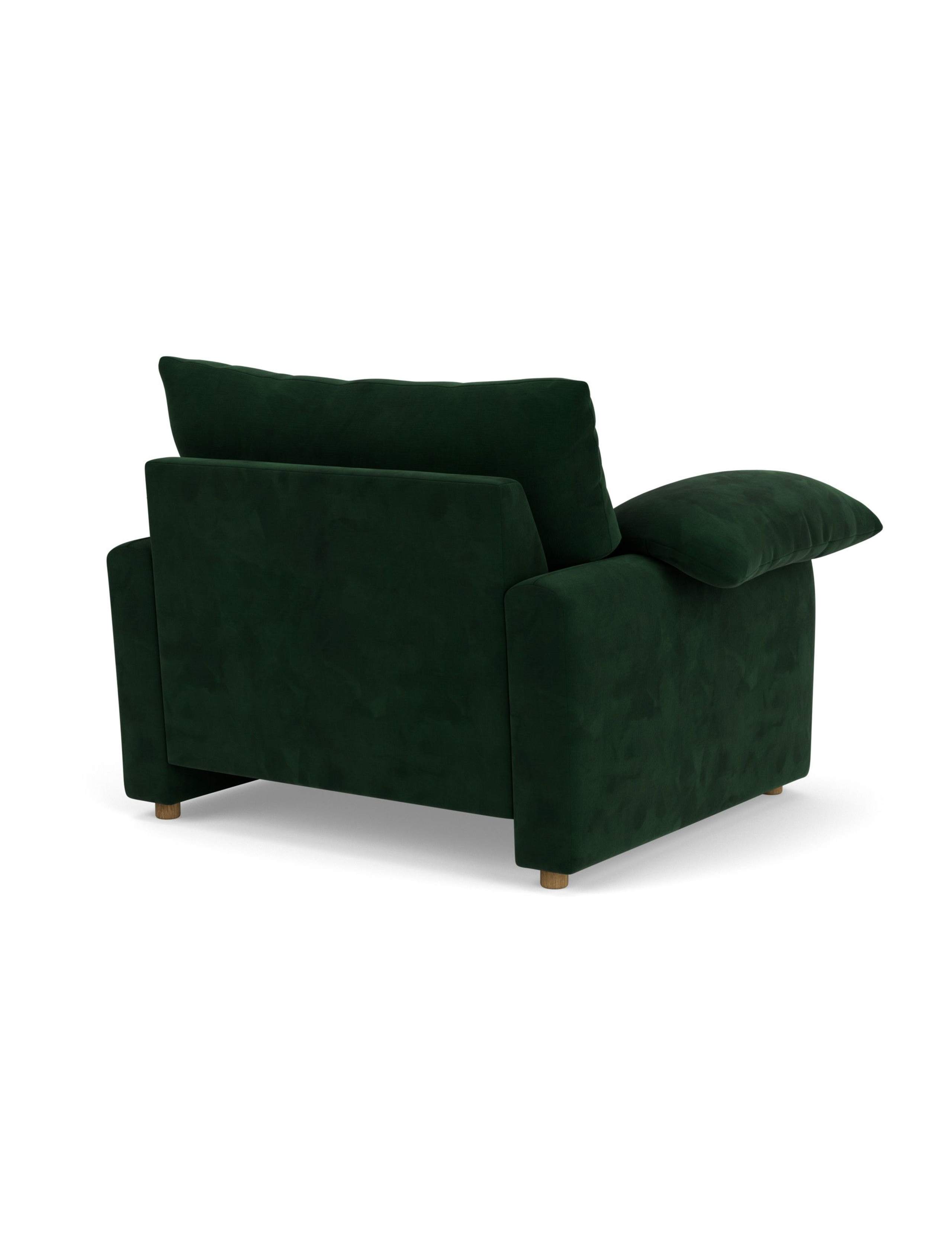 Orson Chenille Snuggle Chair 4 of 4