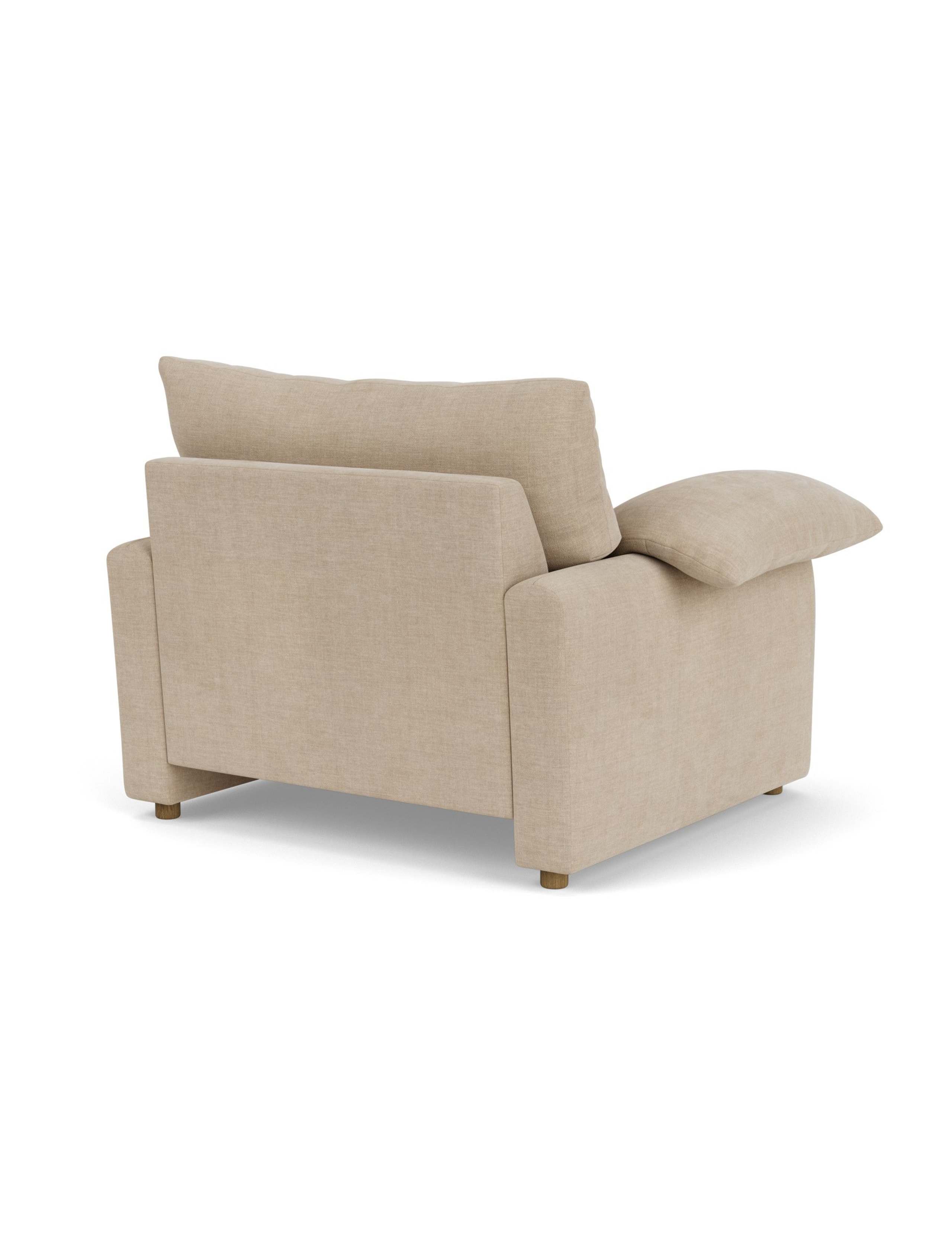 Orson Chenille Snuggle Chair 4 of 4