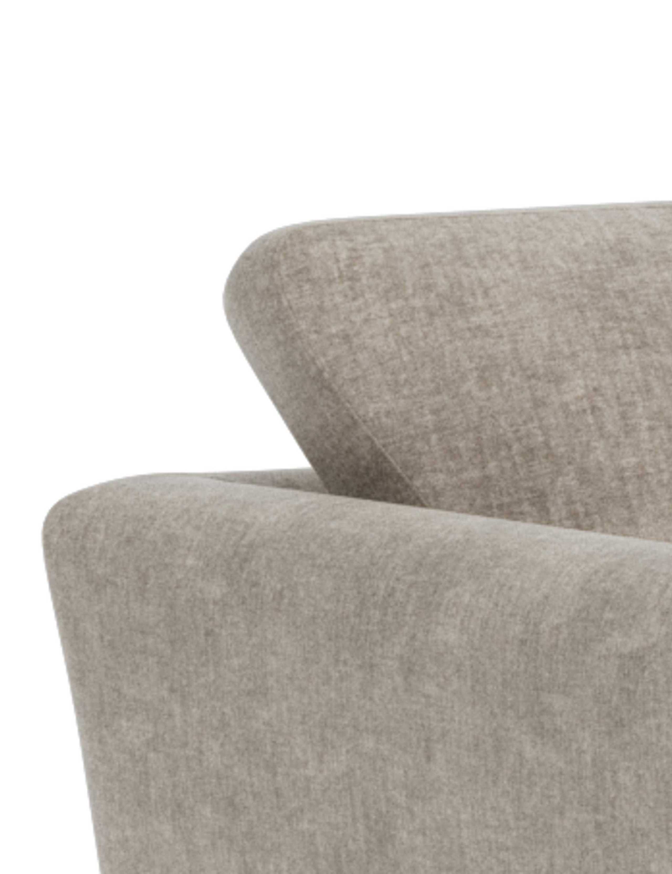 Palmer Textured Chenille 3 Seater Sofa 6 of 6