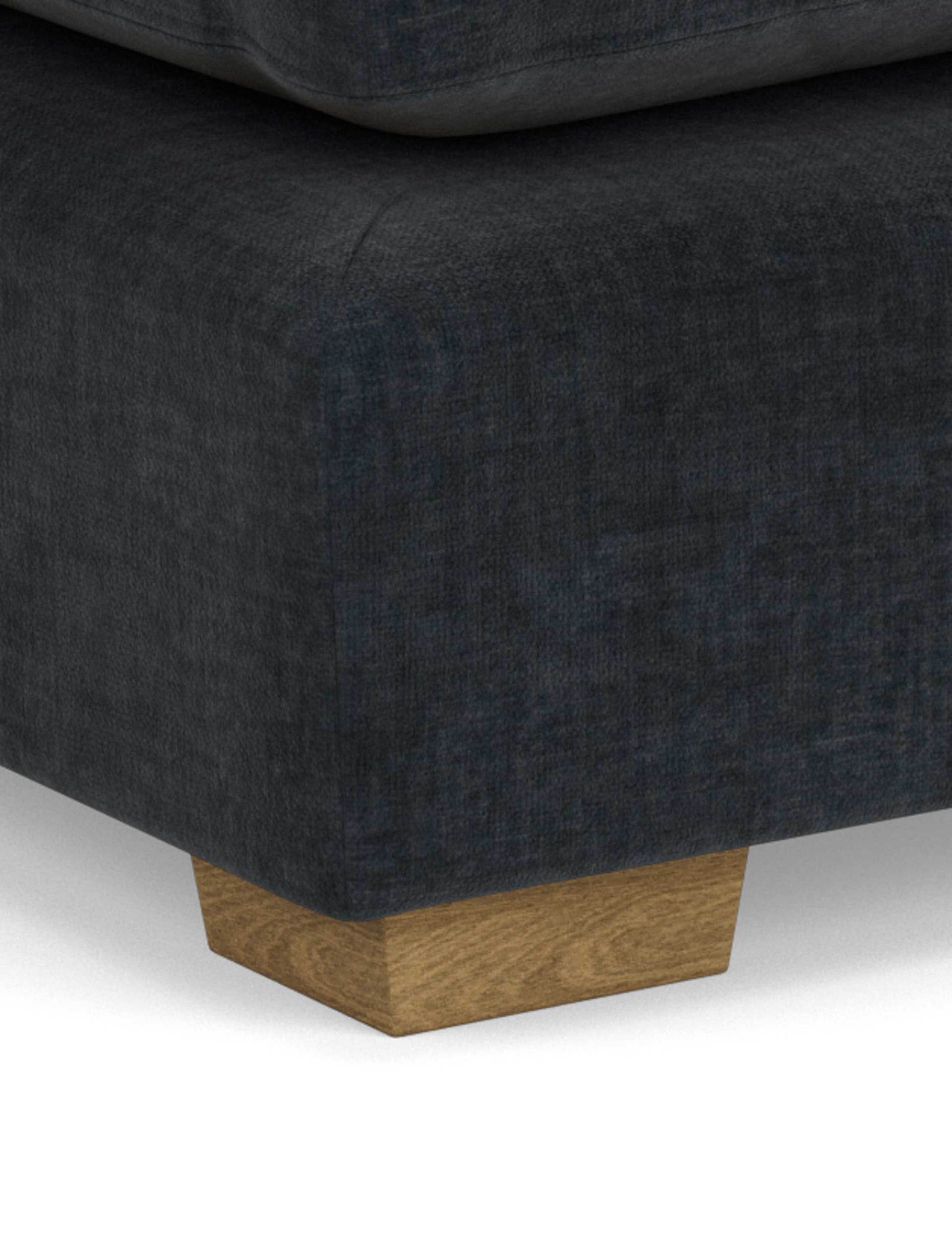 Palmer Textured Chenille Footstool 5 of 5