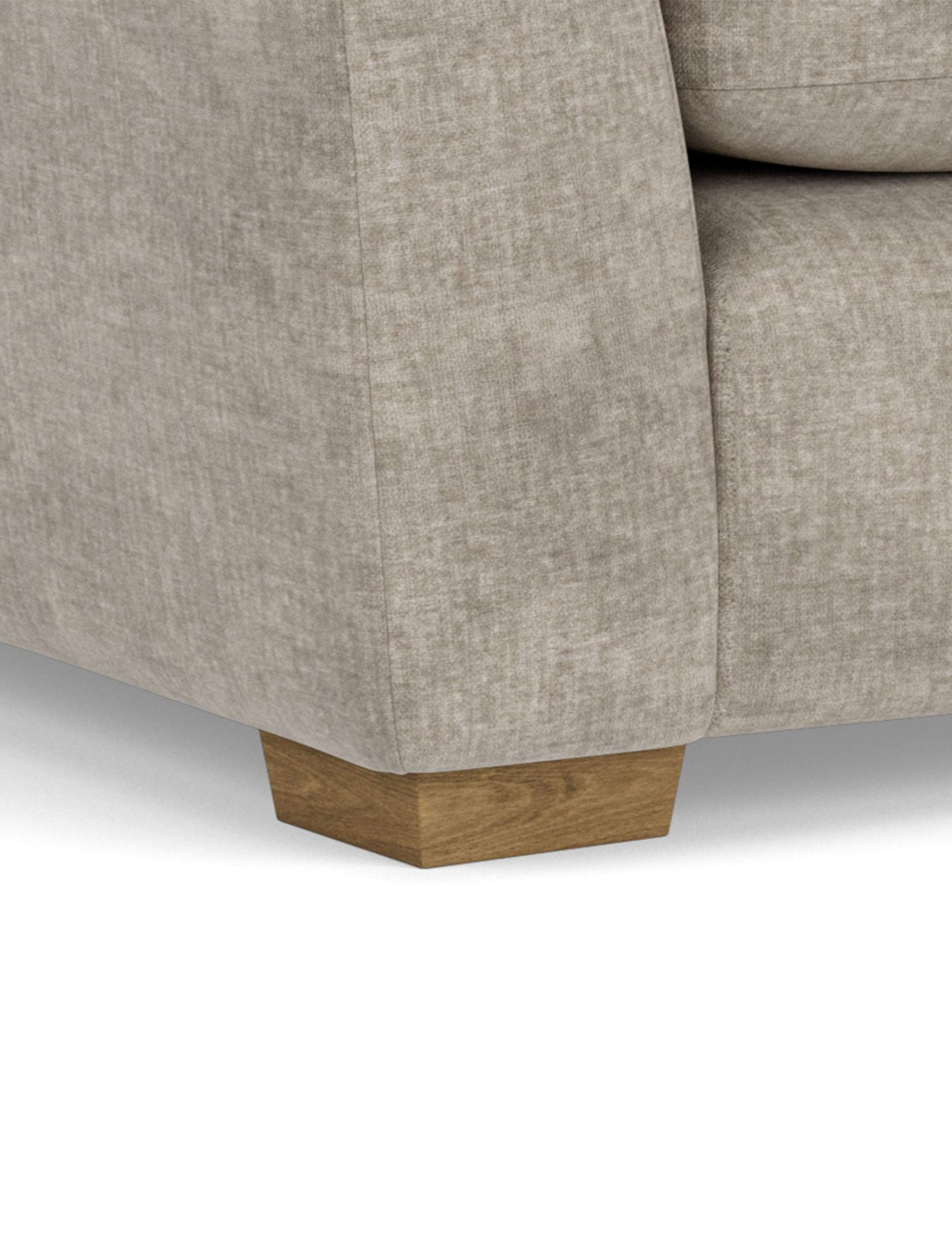 Palmer Textured Chenille Corner Sofa 6 of 8