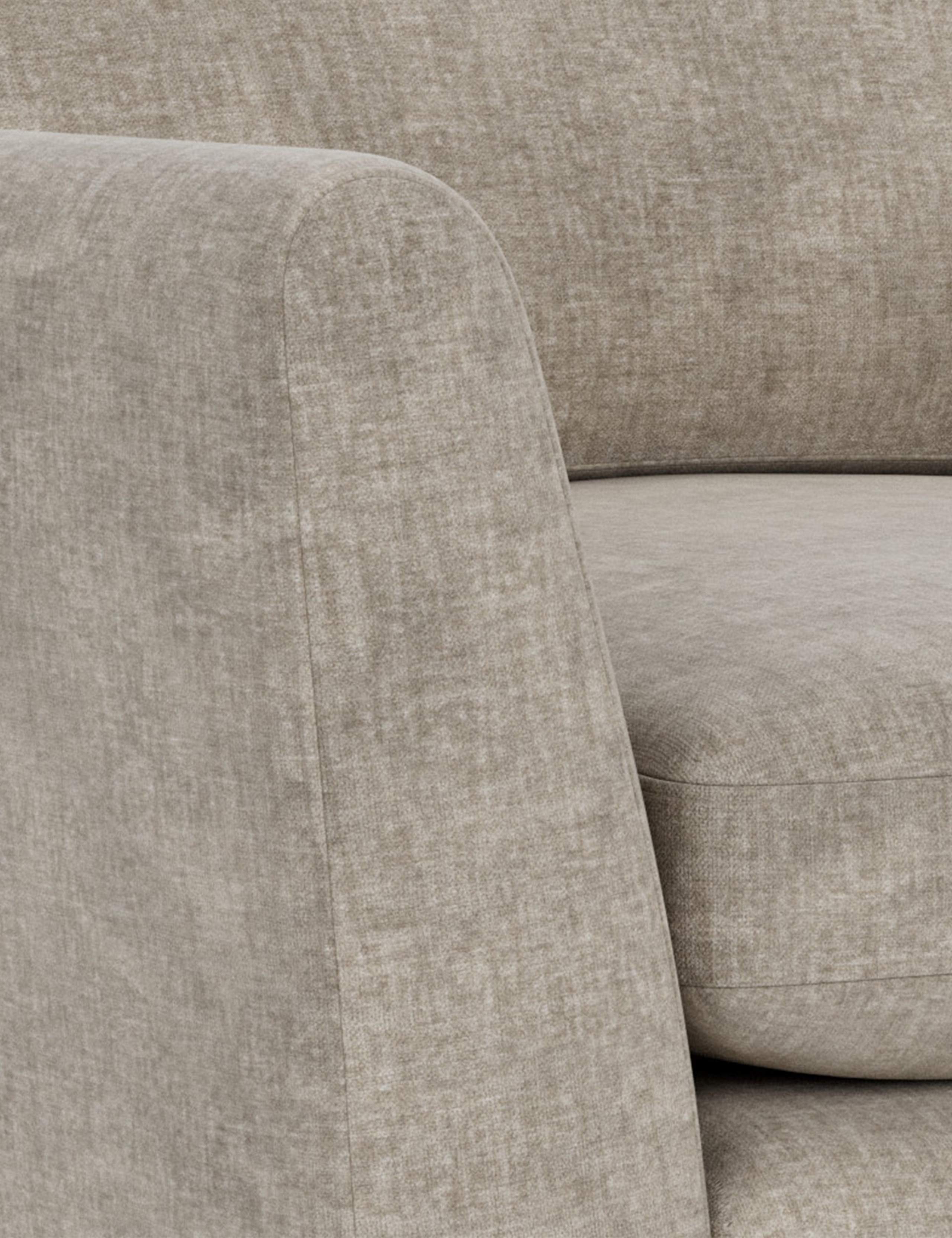 Palmer Textured Chenille Corner Sofa 7 of 8
