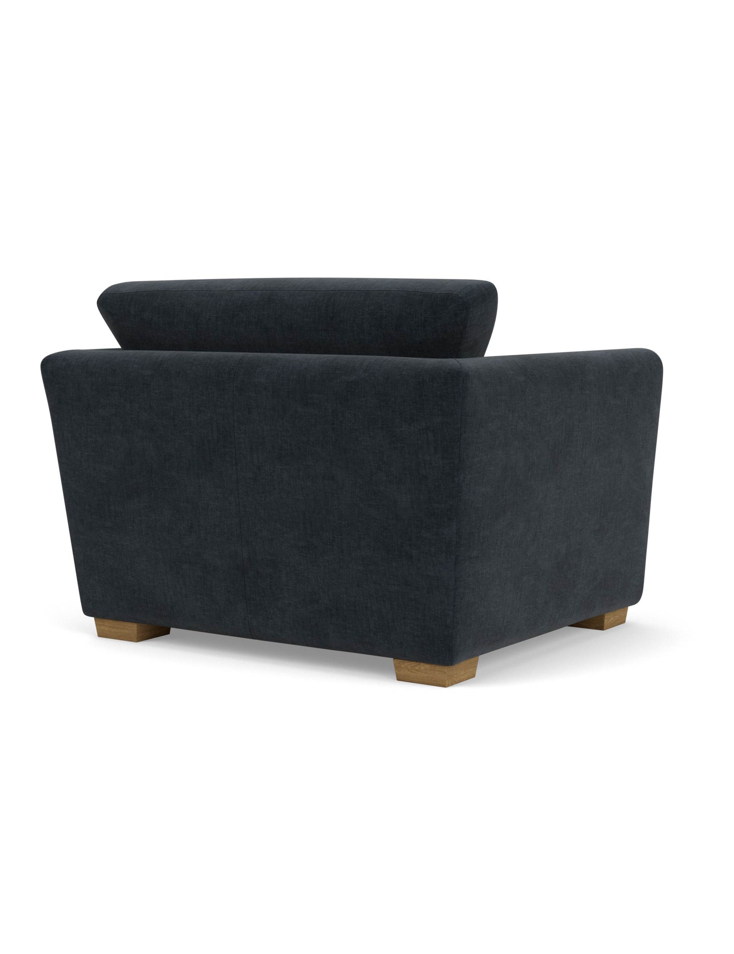 Palmer Textured Chenille Snuggle Chair 4 of 4