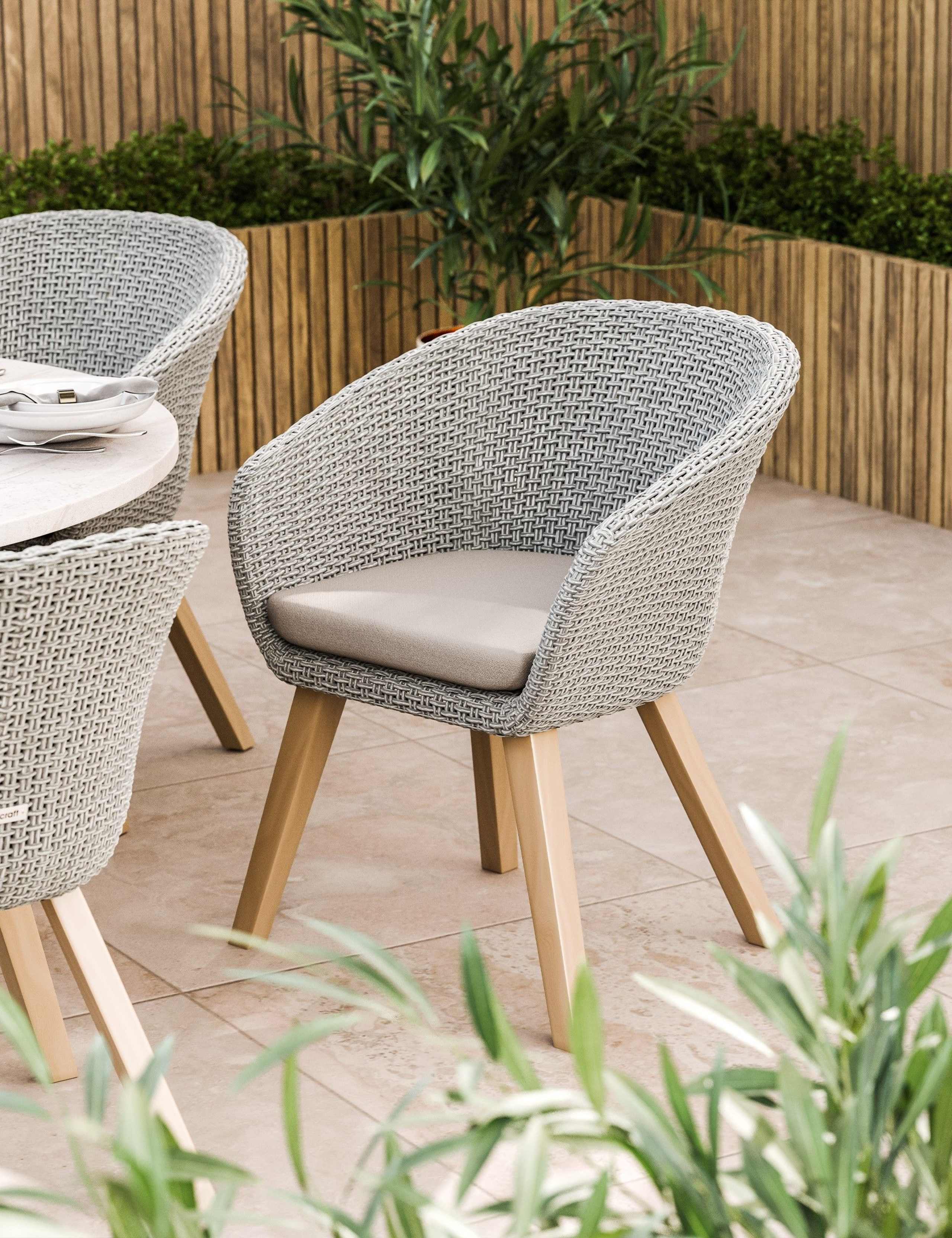Saturn 6 Seater Dining Set With Sol Chairs 2 of 5