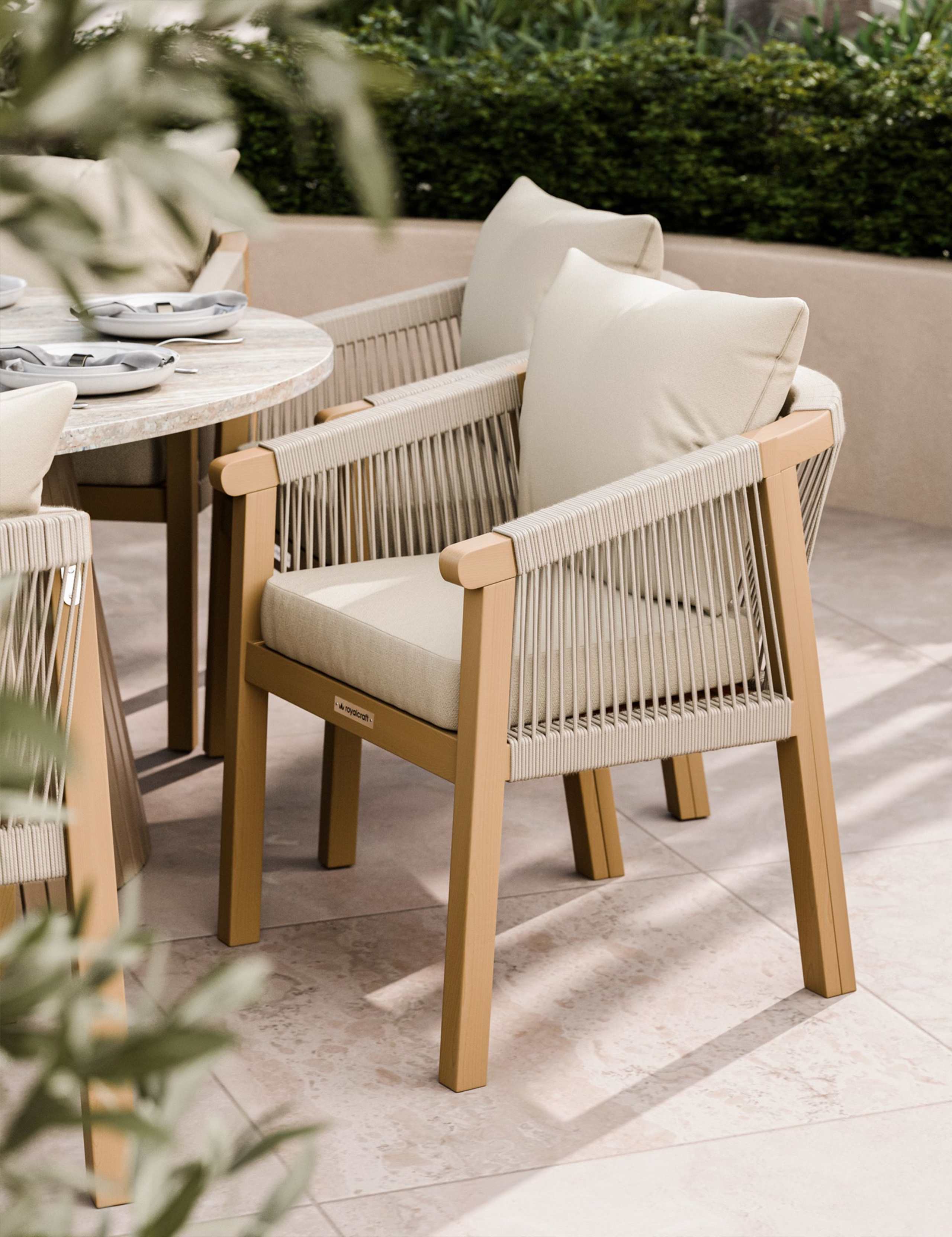 Jupiter Ellipse 8 Seater Dining Set 2 of 3