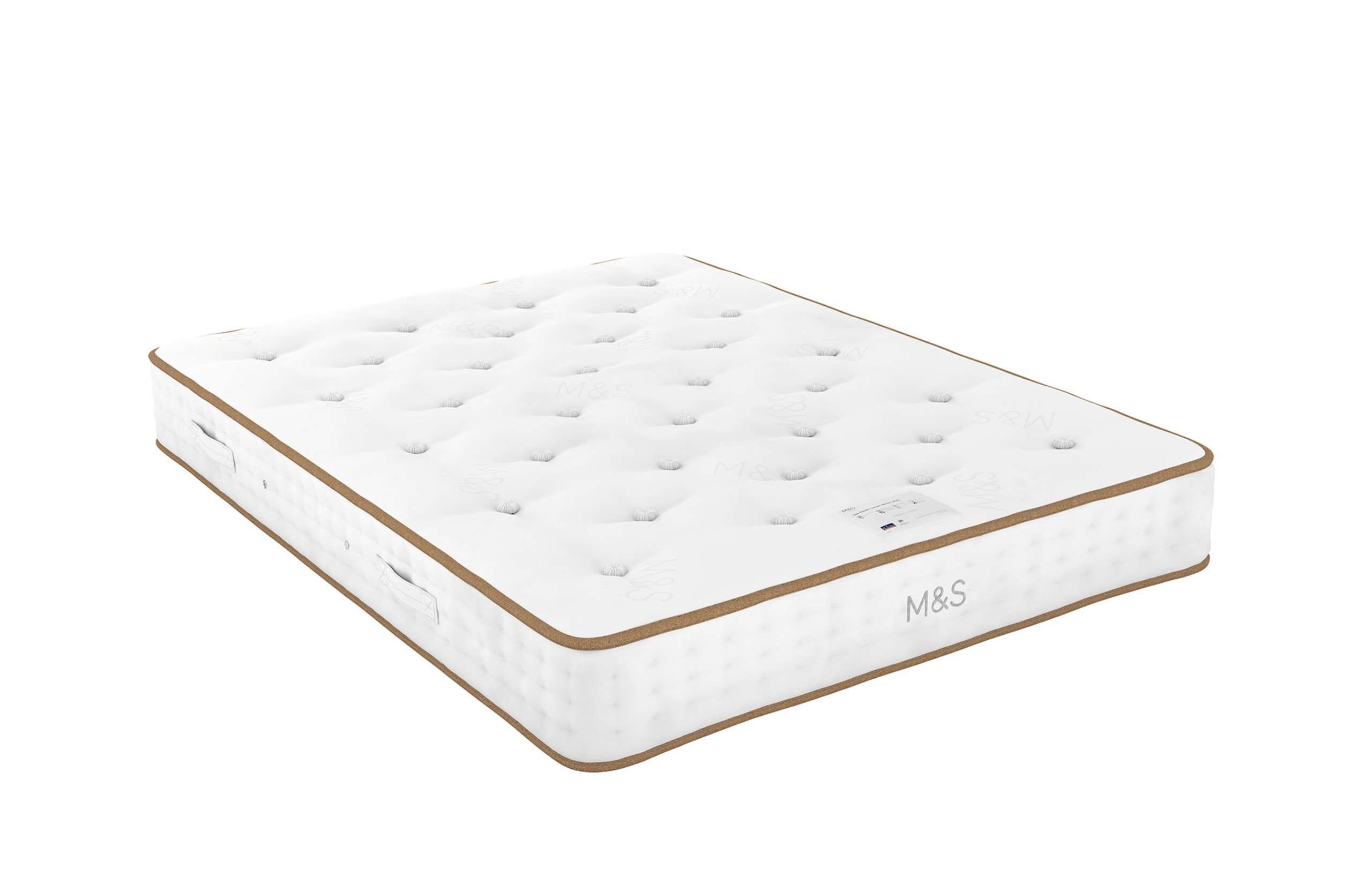 1500 British Wool Pocket Spring Extra Firm Mattress 2 of 3