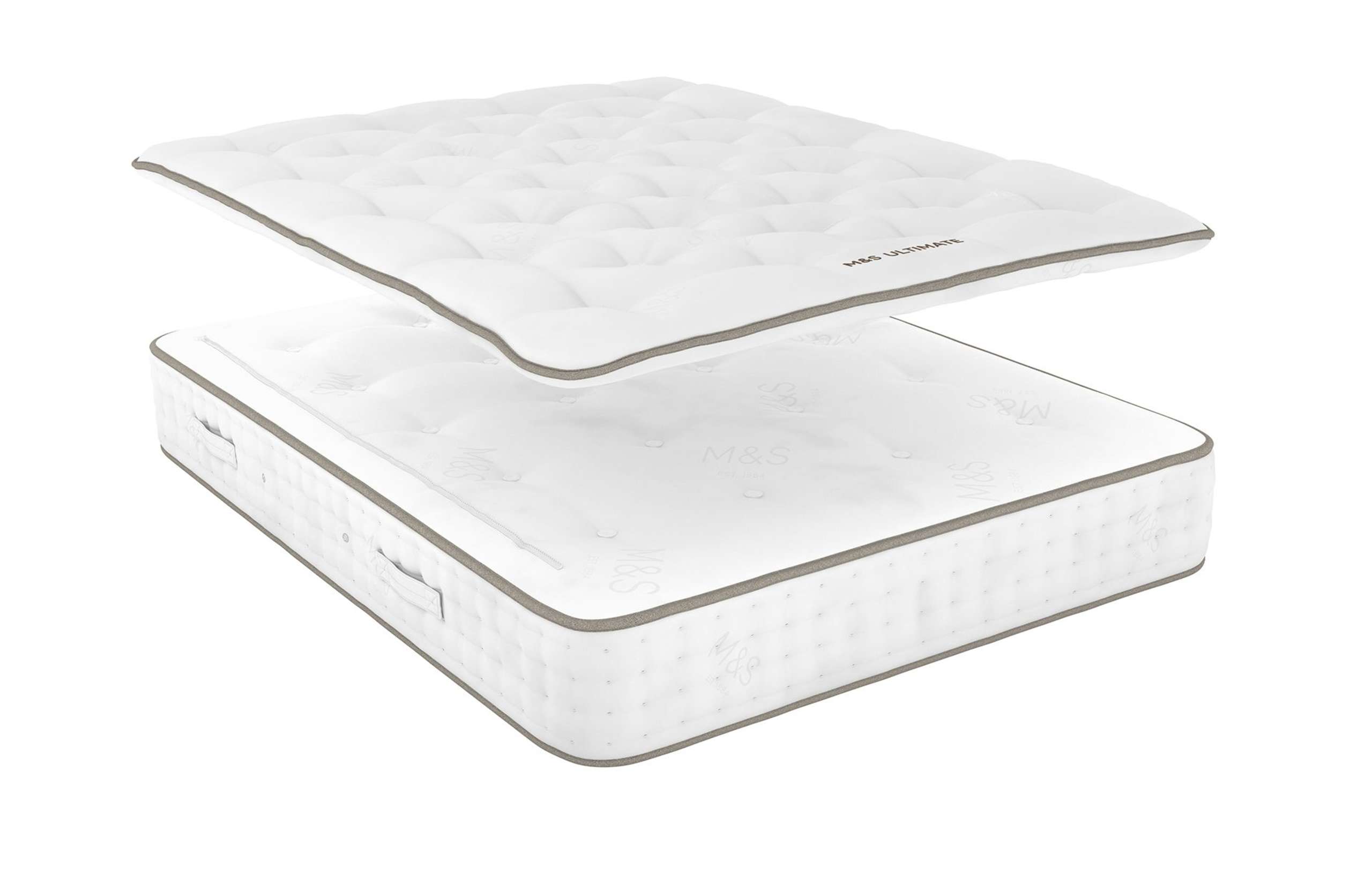 Ultimate 5000 British Wool Pocket Spring Pillowtop Mattress 2 of 6