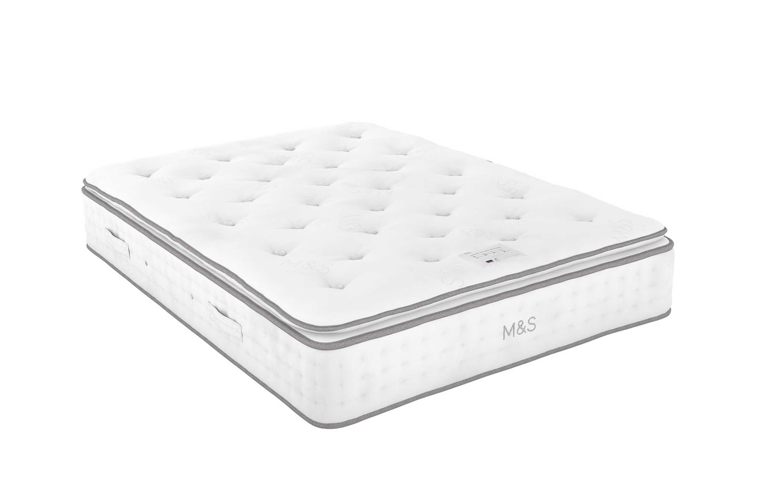 2500 British Wool Pocket Spring Medium Pillowtop Mattress 2 of 3