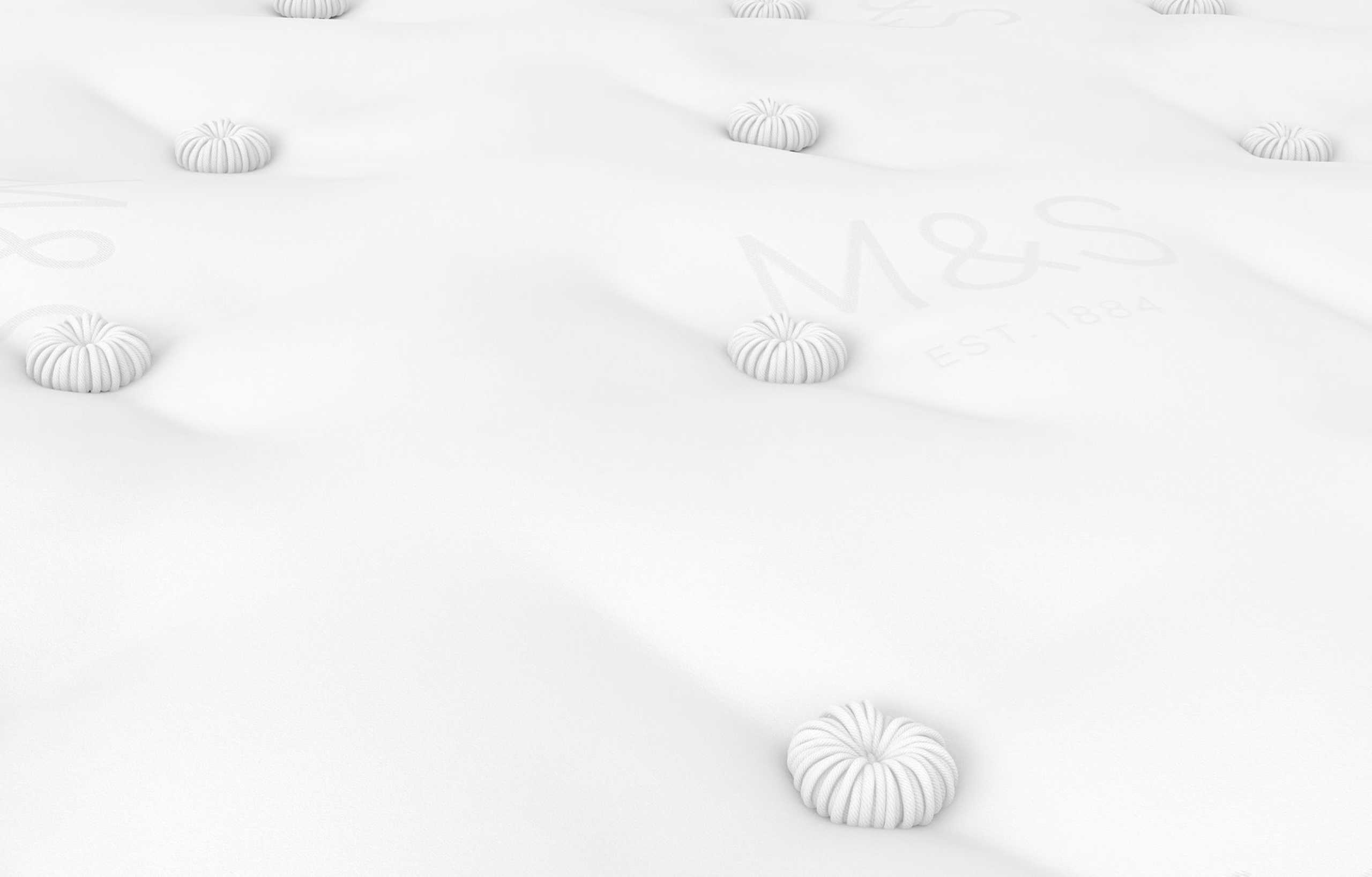 4500 British Wool Pocket Spring Medium Mattress 3 of 3