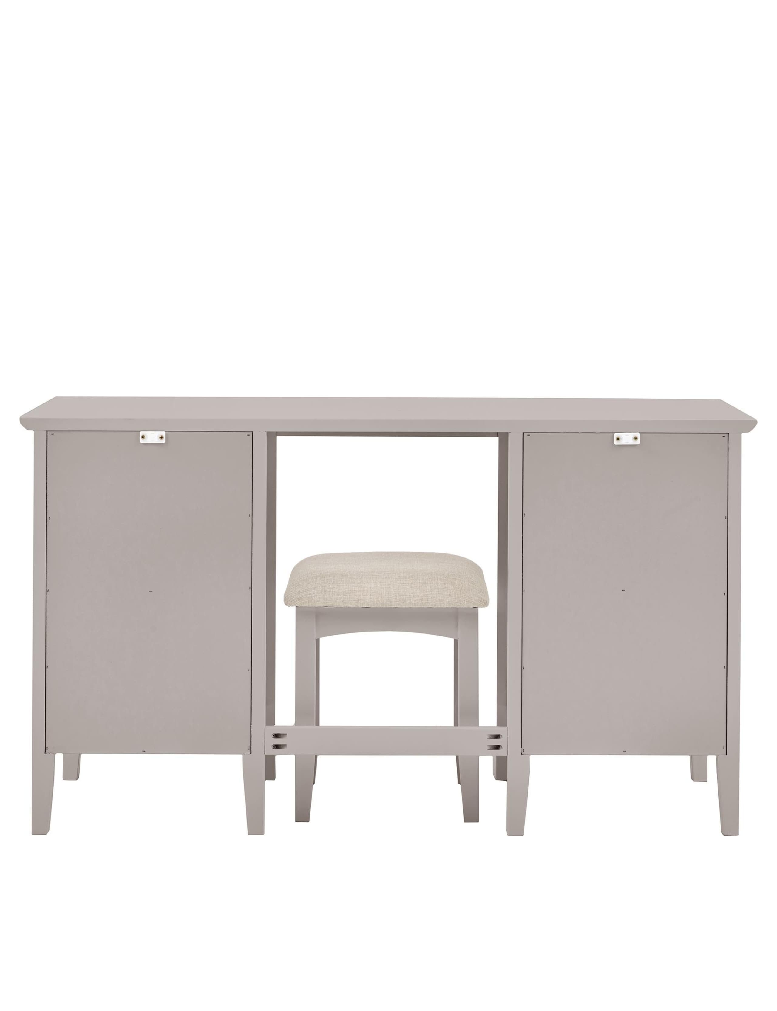 Hastings Grey Dressing Table & Stool 7 of 14