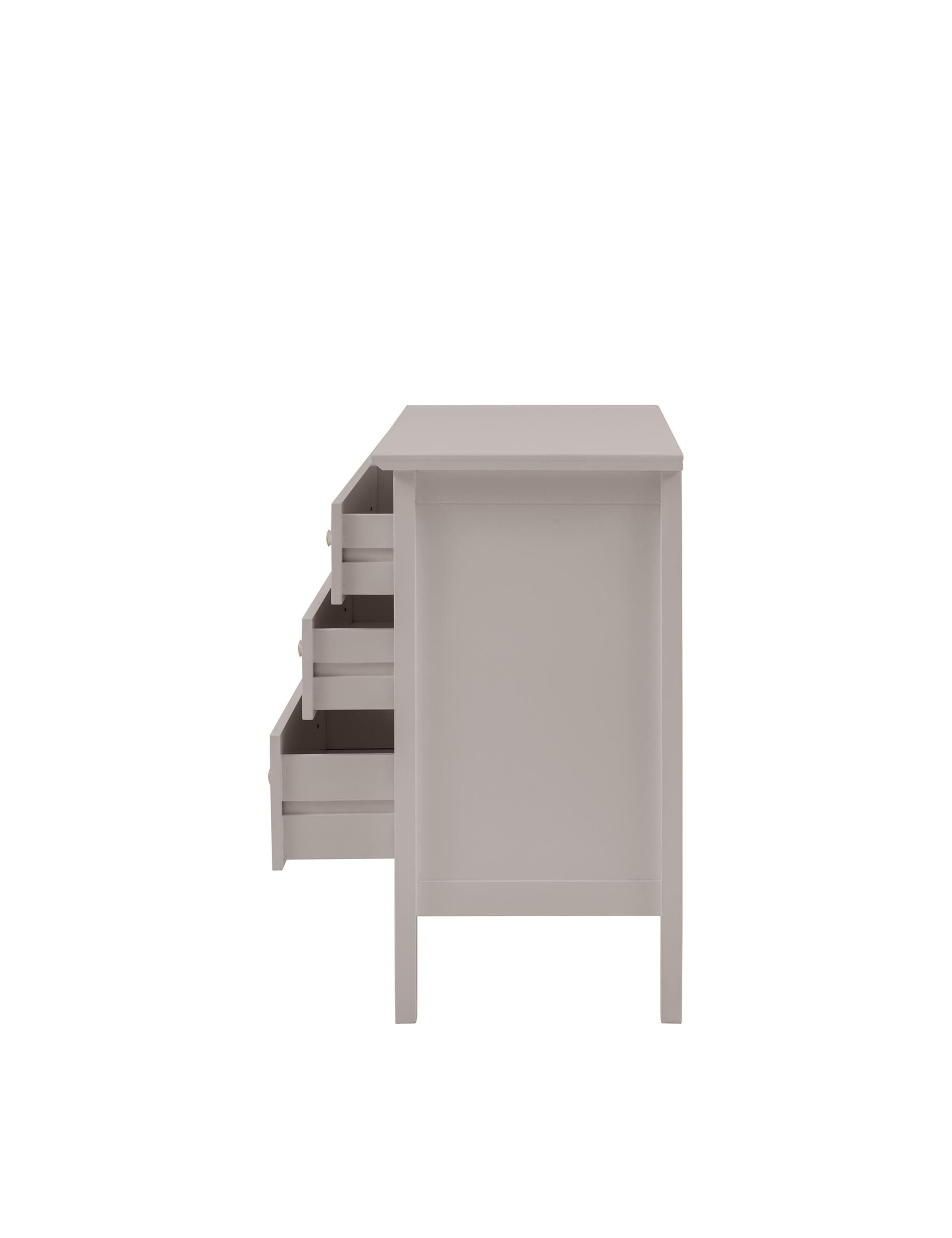 Hastings Grey 3 Drawer Chest 7 of 12