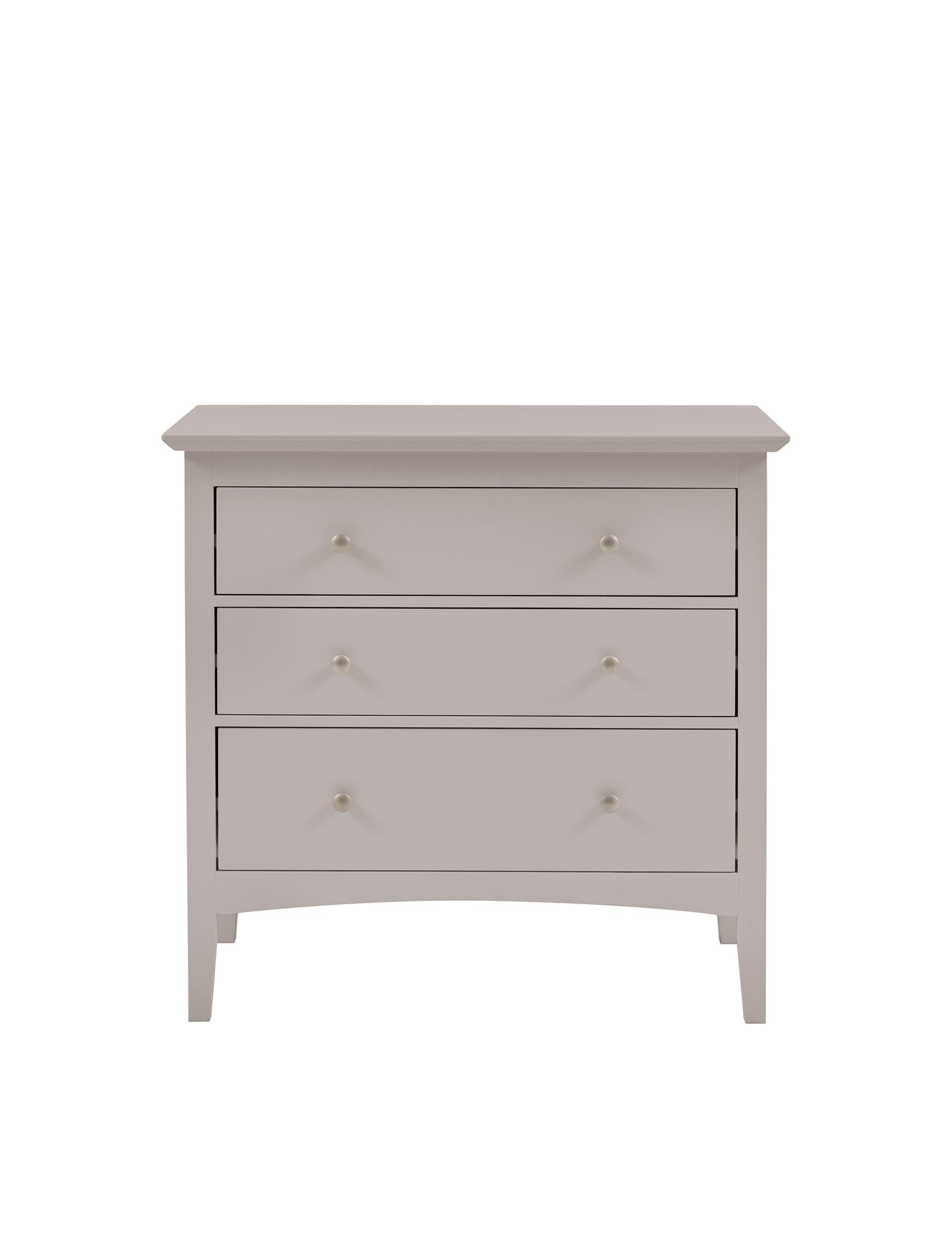 Hastings Grey 3 Drawer Chest 2 of 12
