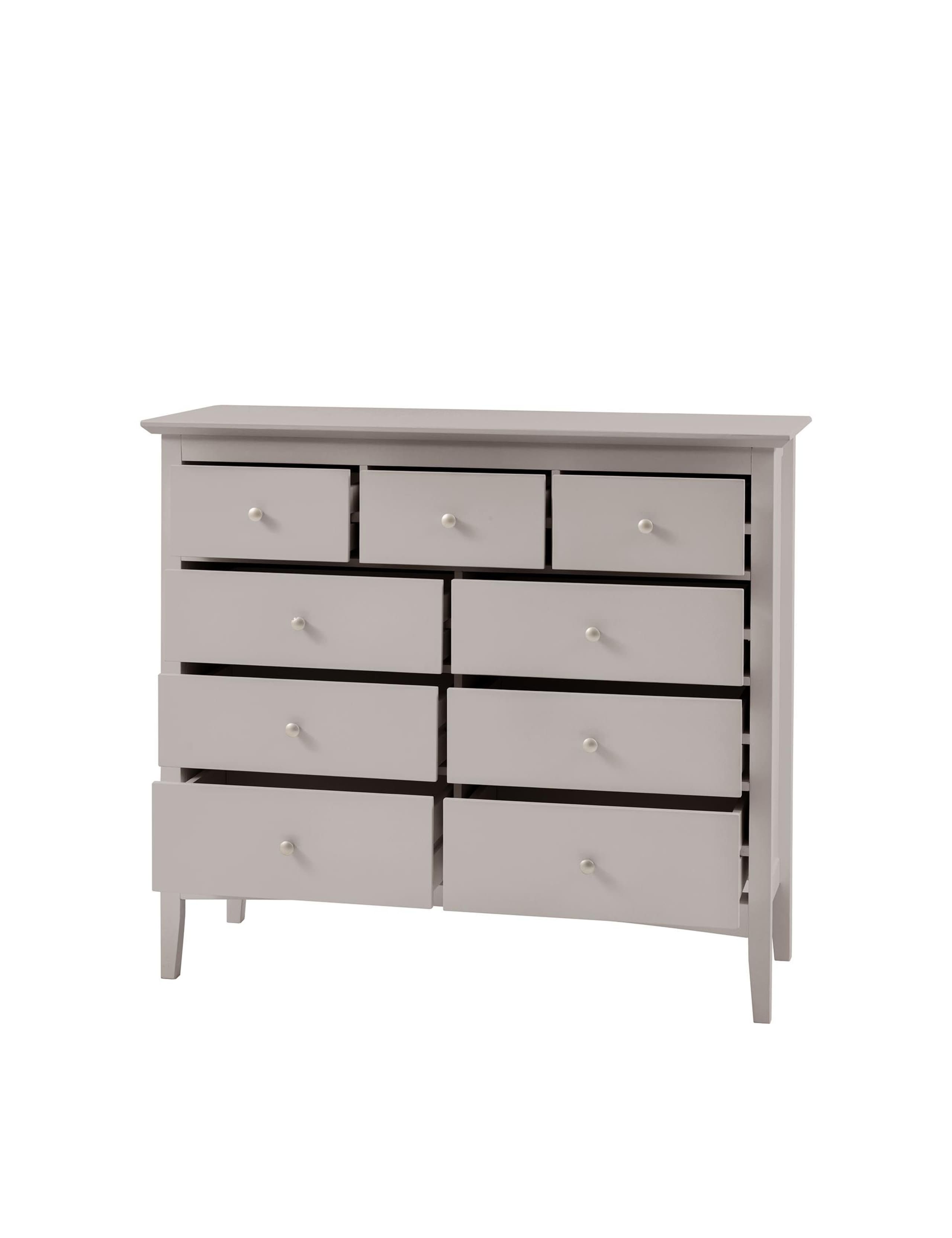 Hastings Grey 9 Drawer Chest 3 of 13