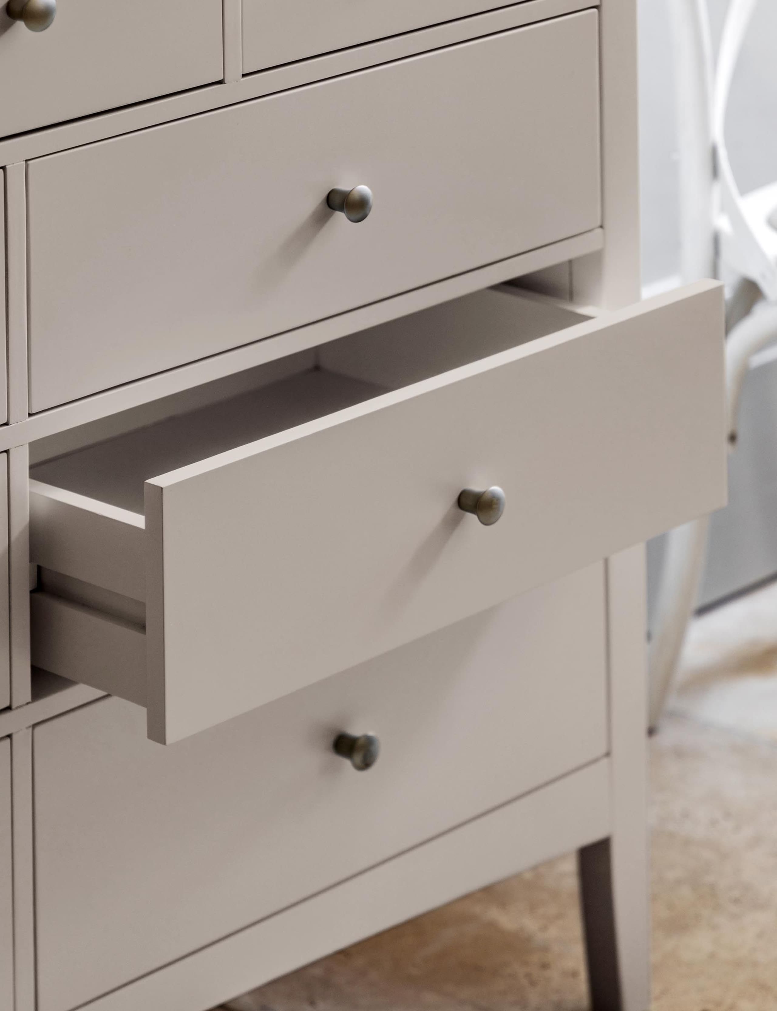 Hastings Grey 9 Drawer Chest 6 of 13