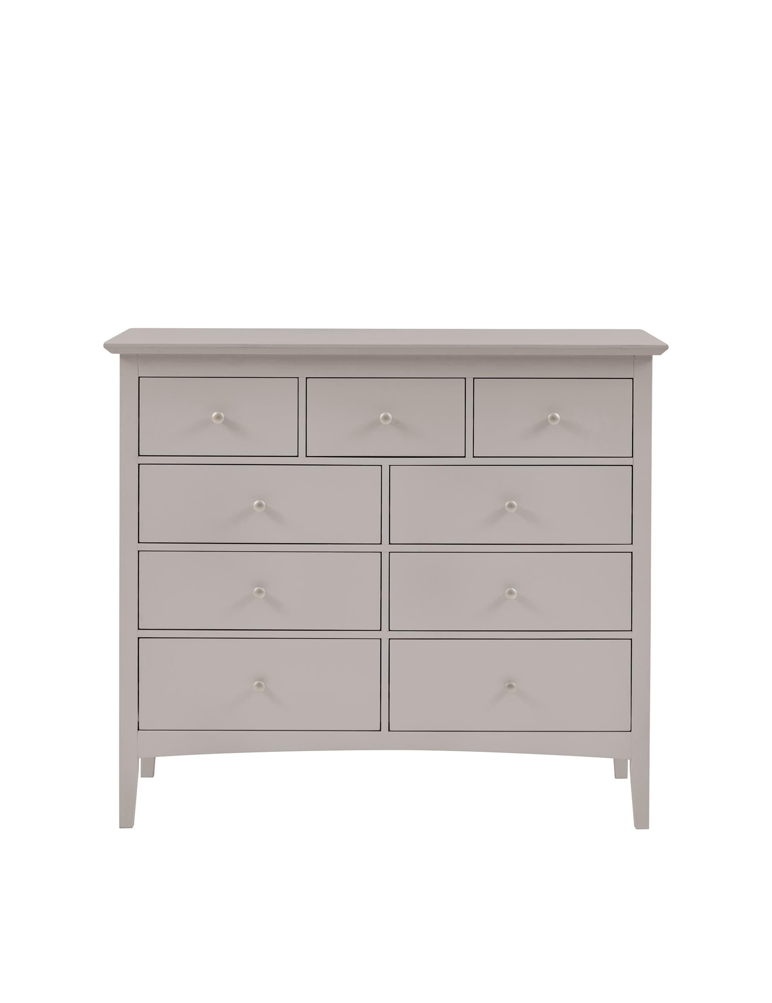 Hastings Grey 9 Drawer Chest 2 of 13