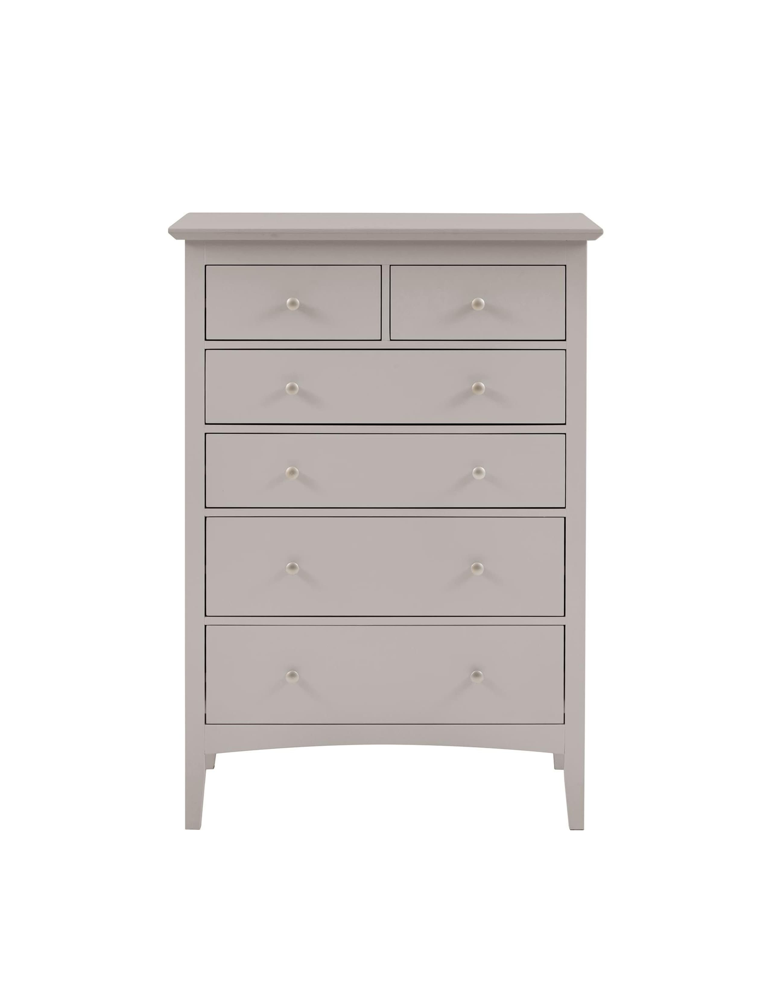 Hastings Grey 6 Drawer Chest 2 of 12
