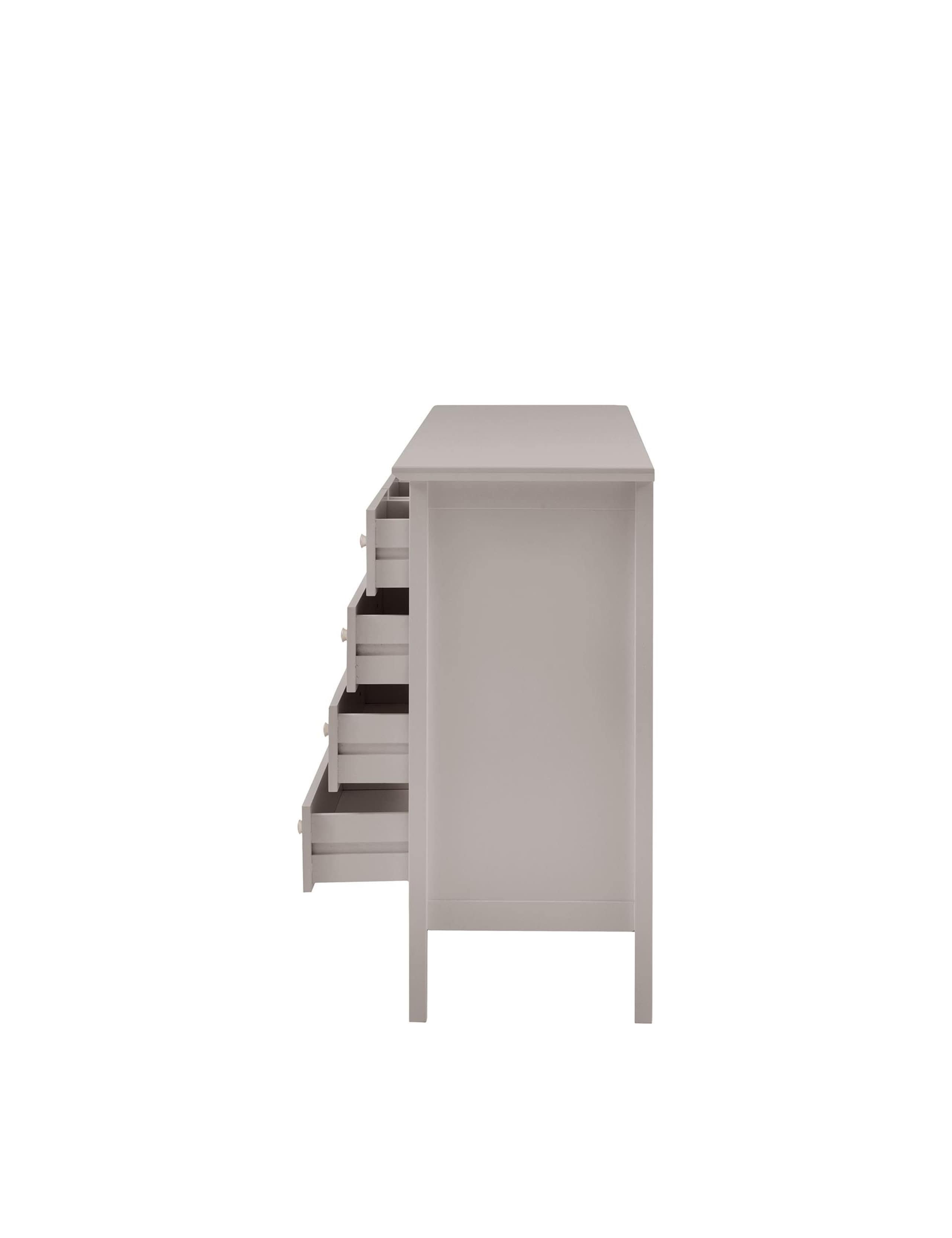 Hastings Grey Wide 10 Drawer Chest 9 of 13