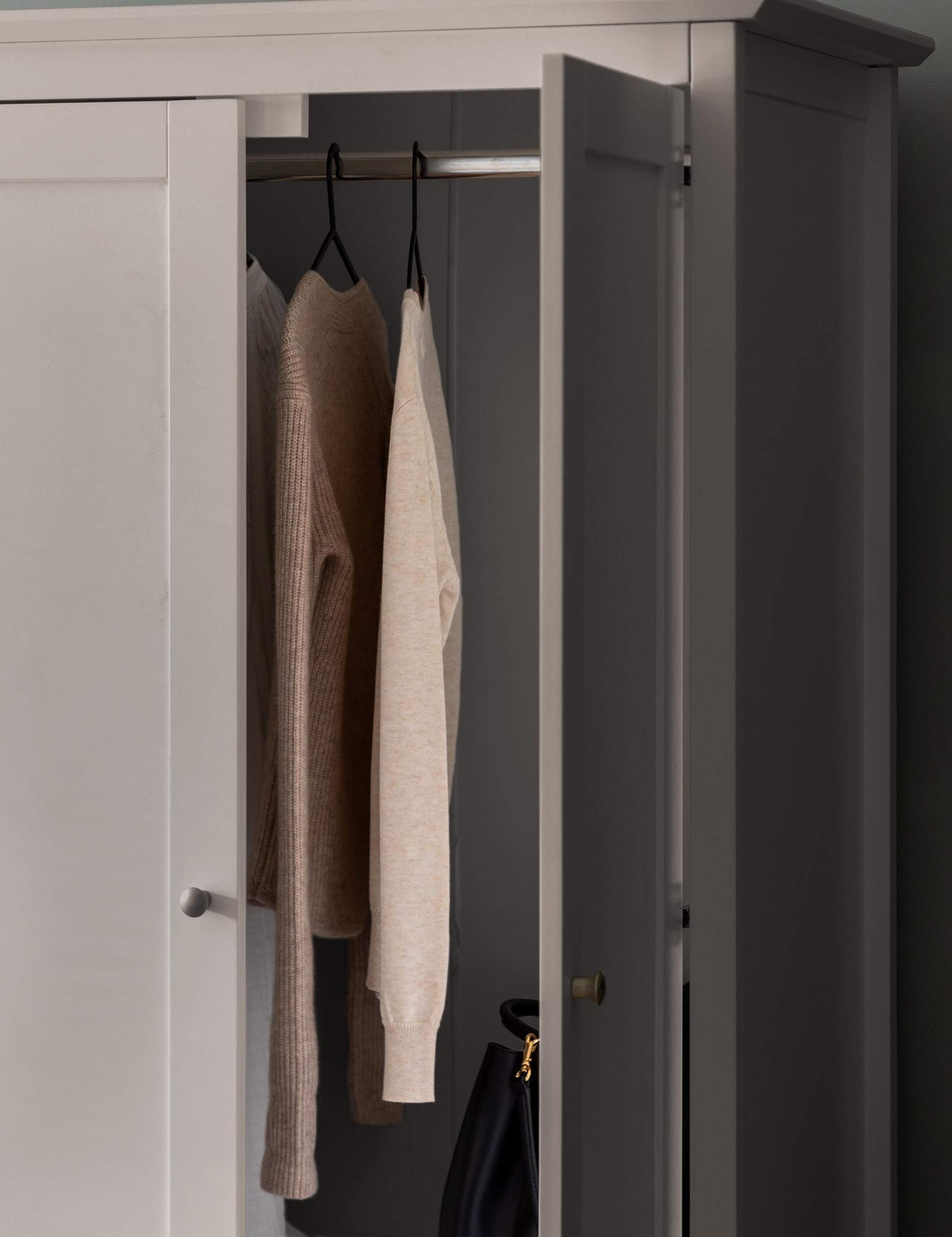 Hastings Grey Double Wardrobe 5 of 14