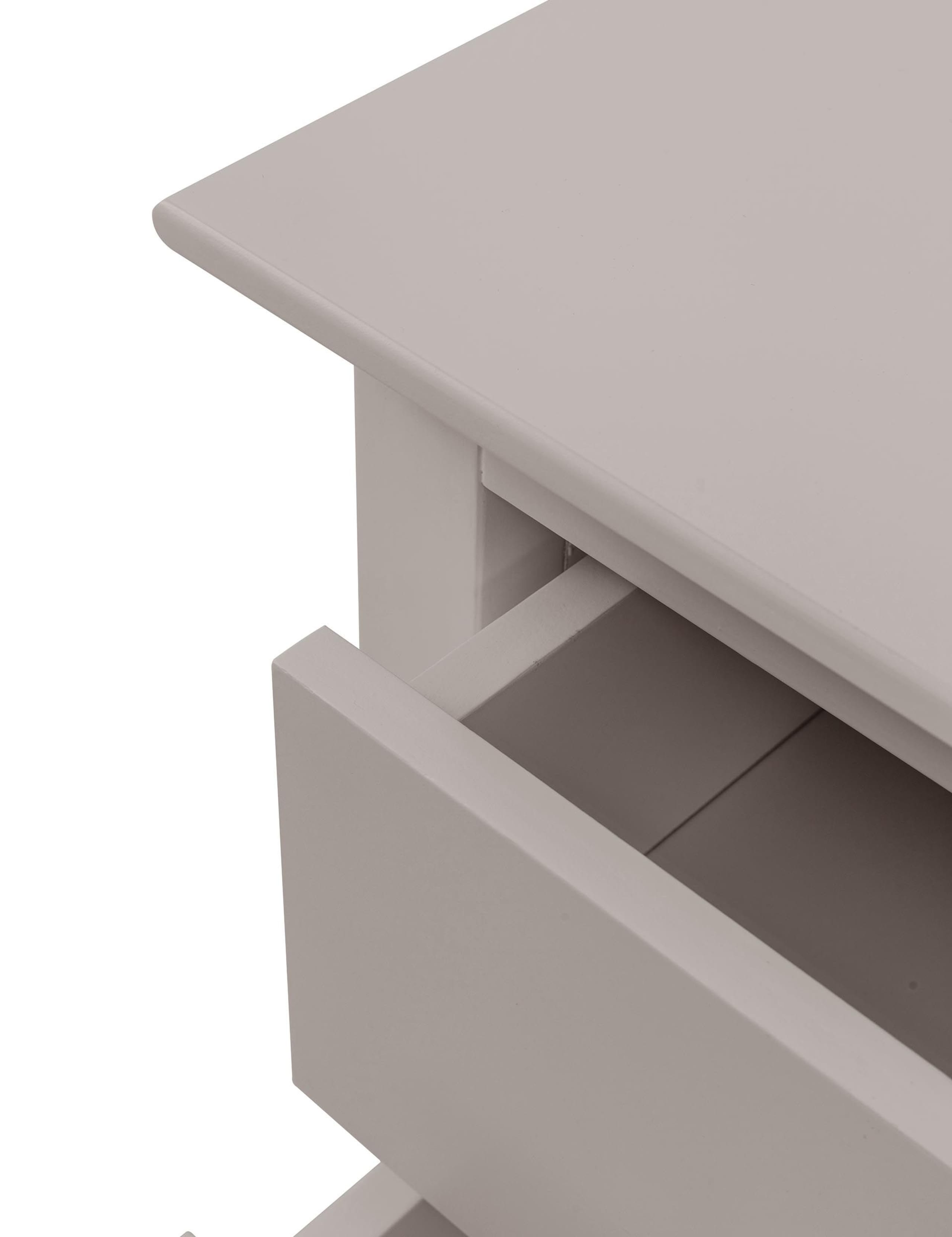 Hastings Grey 2 Drawer Bedside Table 6 of 13